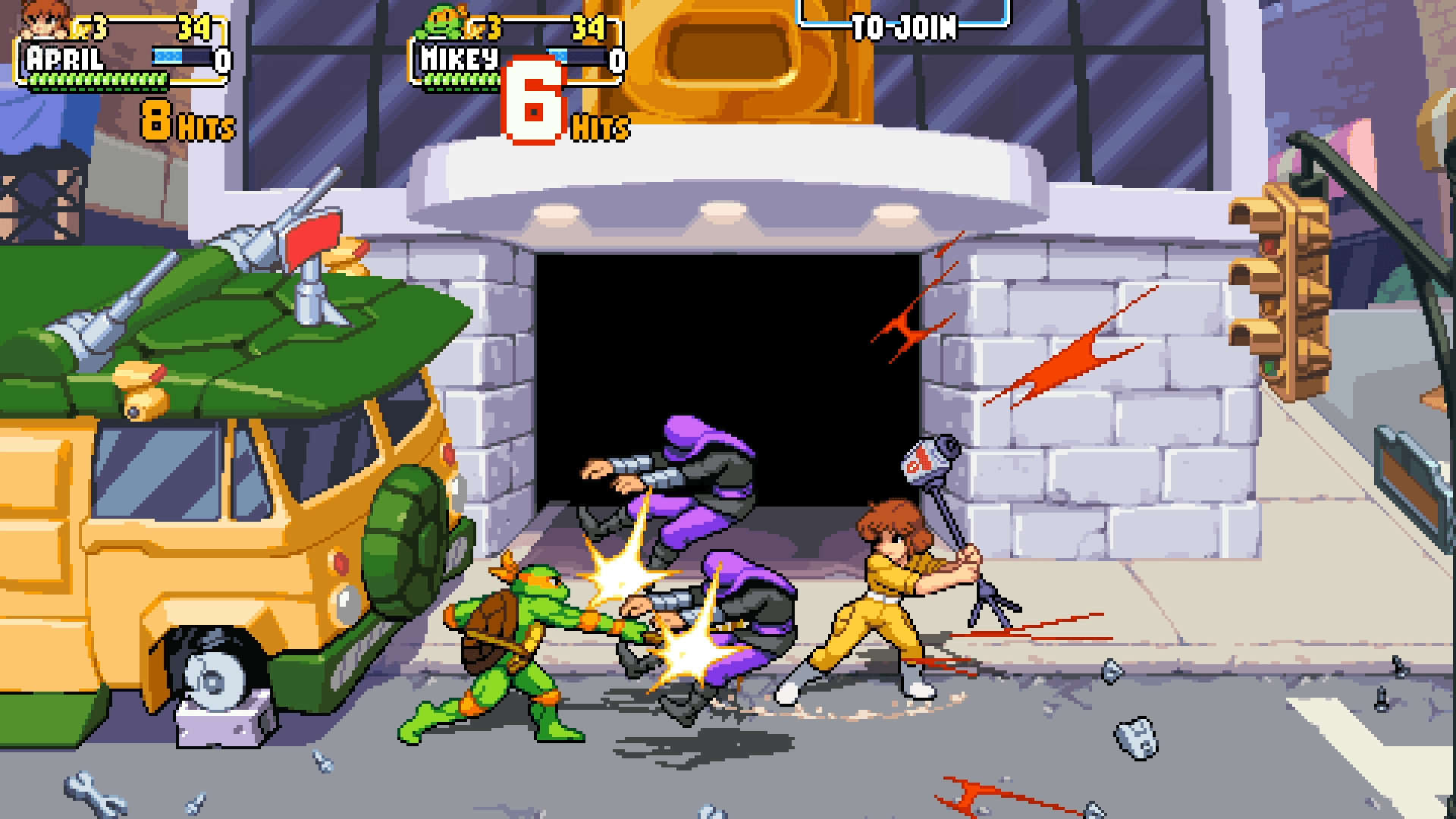 Teenage Mutant Ninja Turtles: Shredder’s Revenge – Ultimate Edition, v1.0.0.349 + 2 DLCs + Bonus OSTs screenshot 2