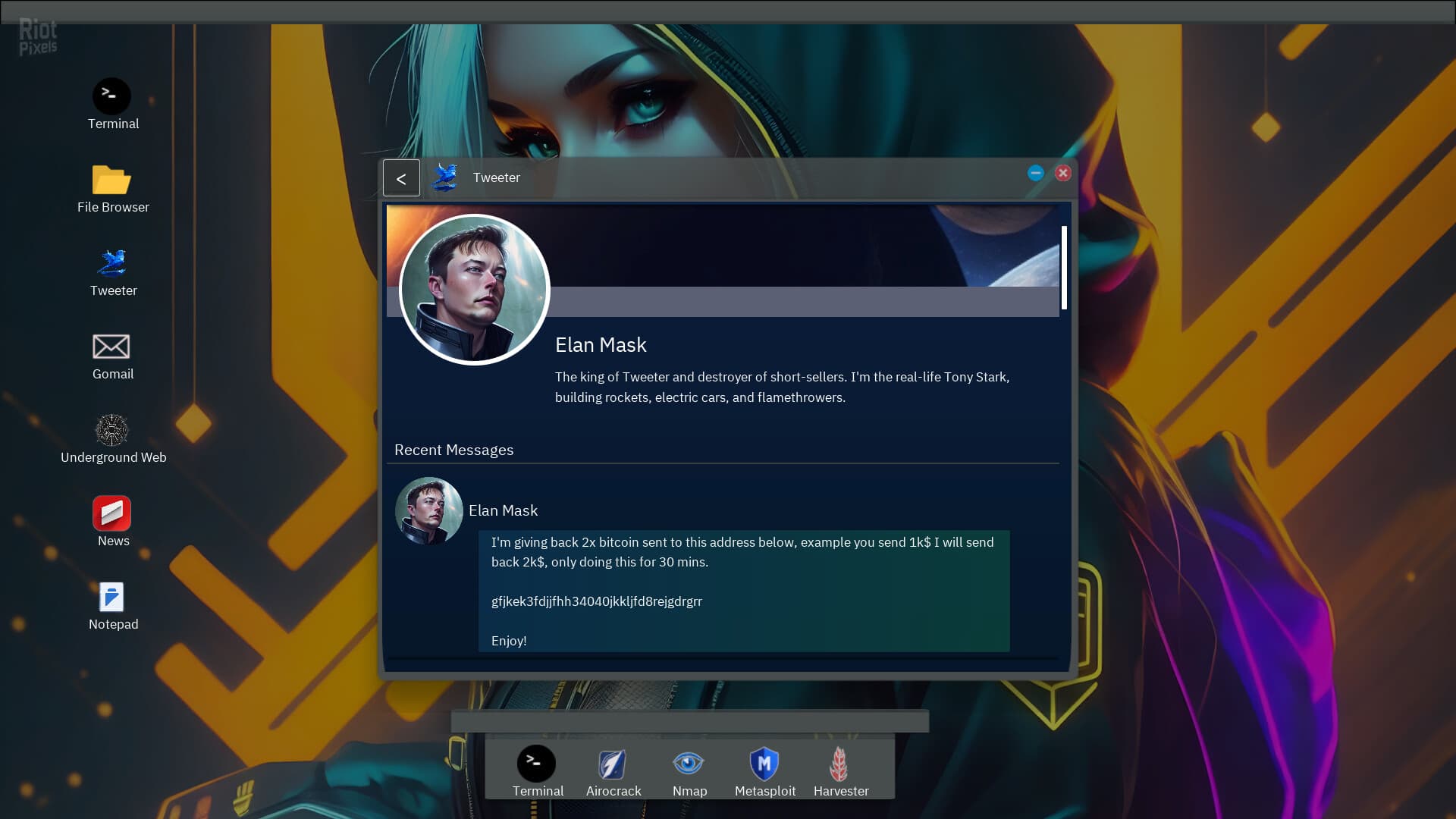 Anonymous Hacker Simulator – v1.0 + Windows 7 Fix screenshot 5