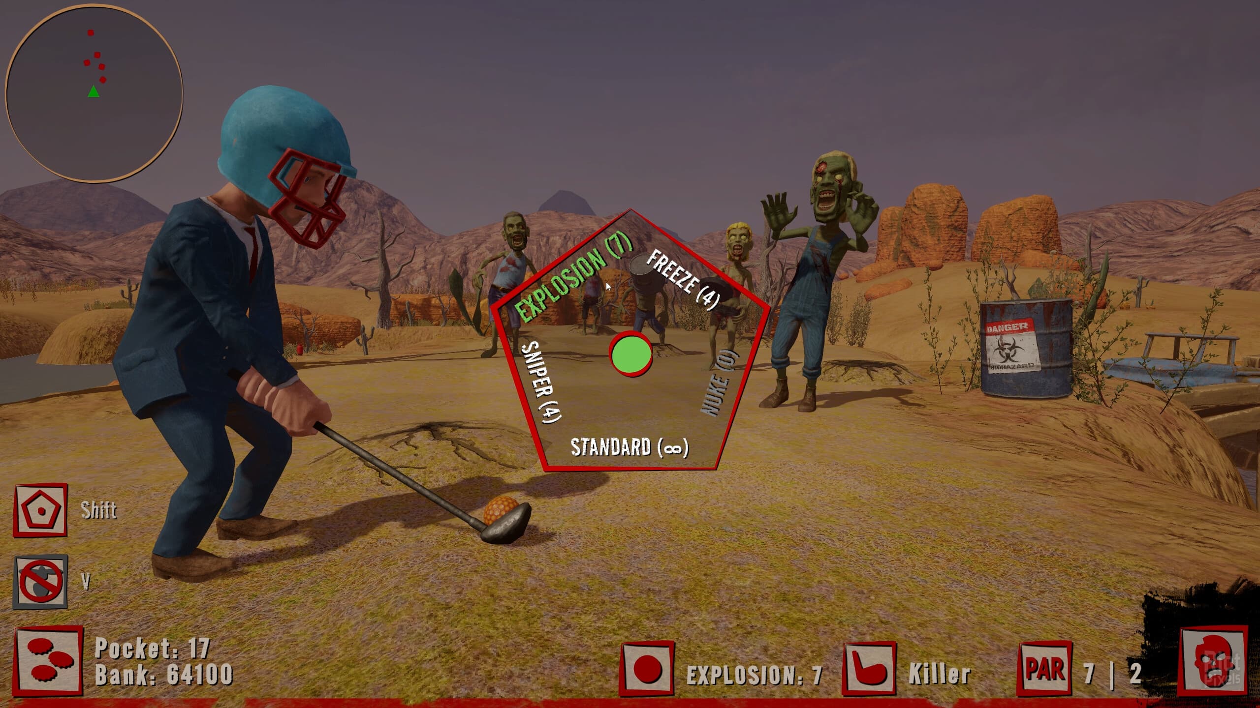 Golf VS Zombies – v0.9.30 screenshot 2