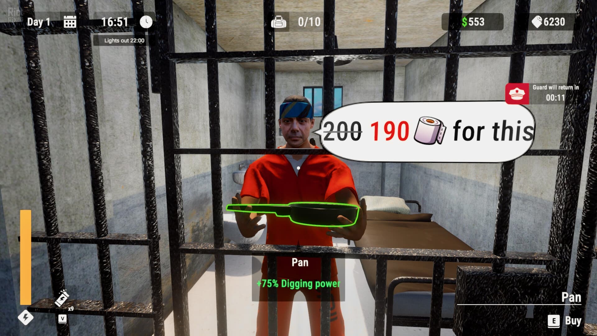 Prison Escape Simulator: Dig Out screenshot 1