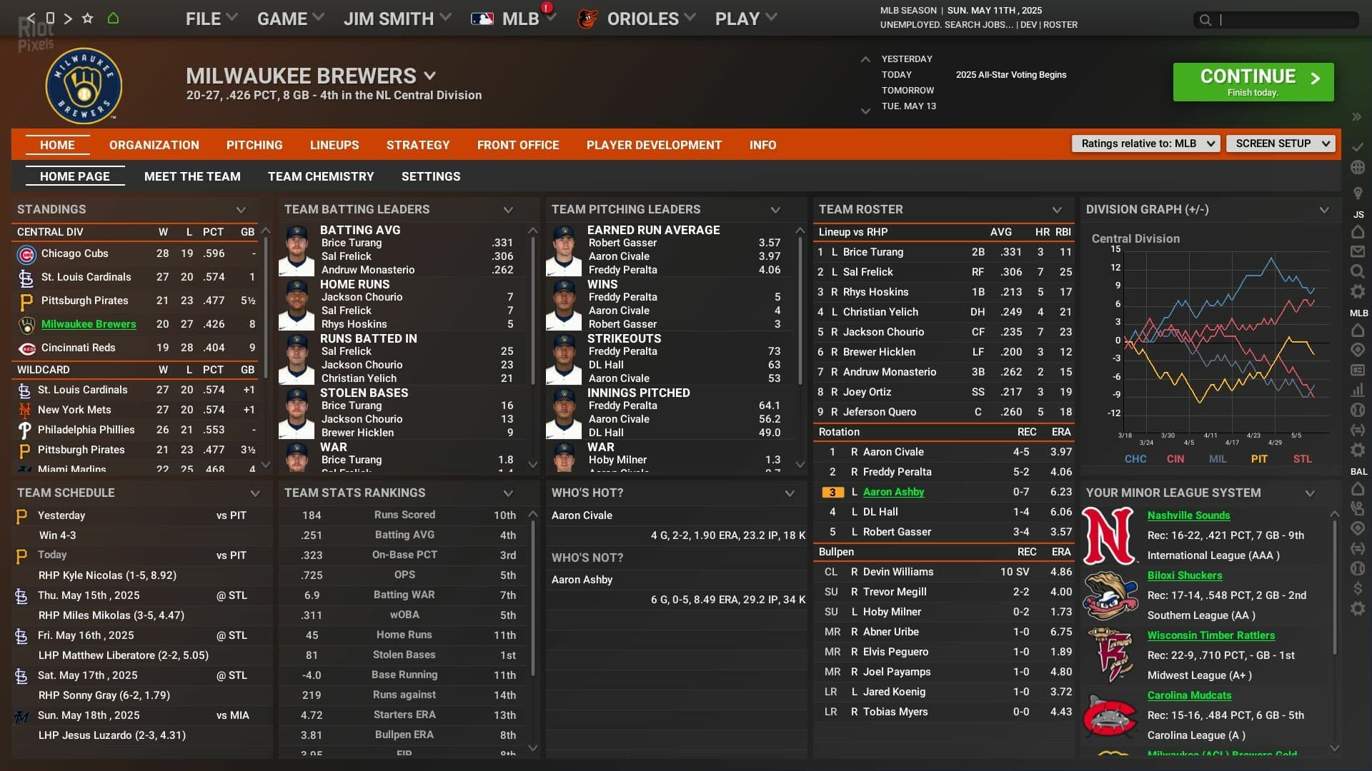 Out of the Park Baseball 26 – v26.1 Build 39 screenshot 1