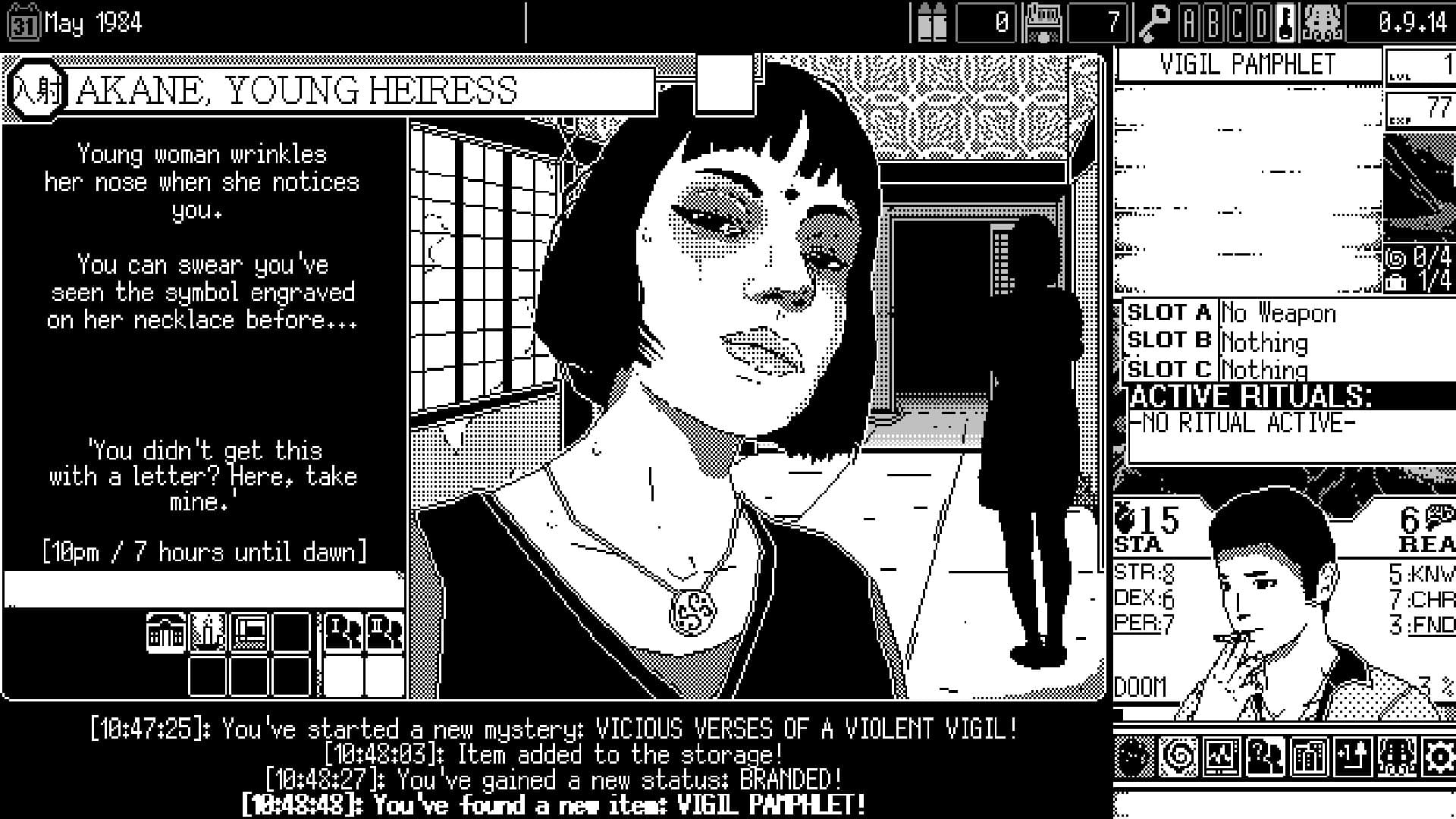 WORLD OF HORROR – v1.01 + Bonus Soundtrack screenshot 4