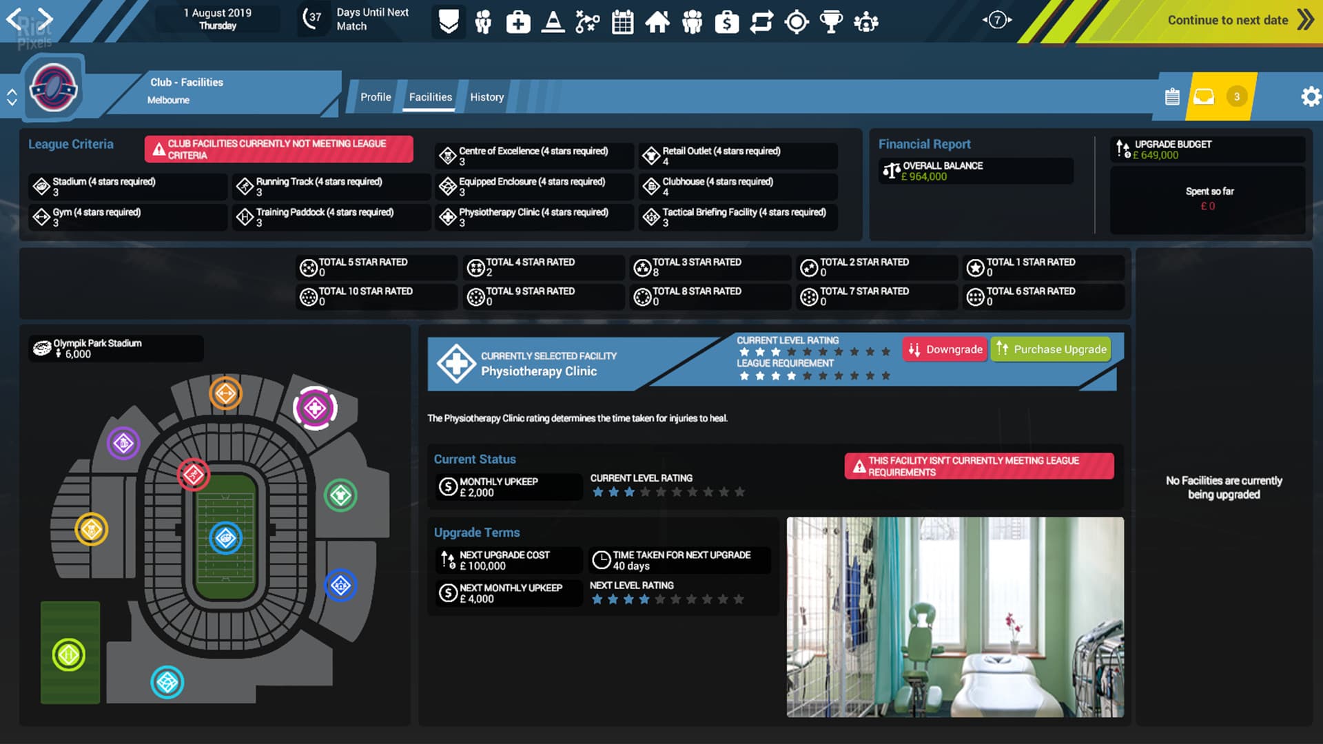 Rugby League/Union Team Manager 3 + 2 DLCs screenshot 4