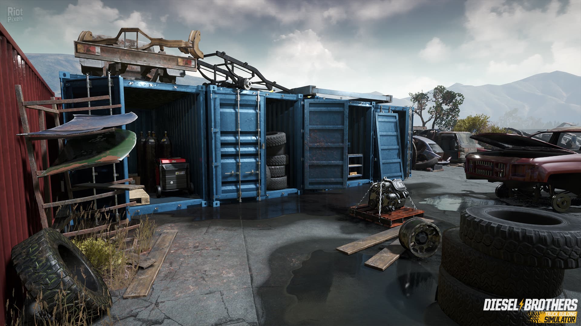 Diesel Brothers: Truck Building Simulator – v1.0.9139 + Custom Tuning Parts DLC screenshot 2