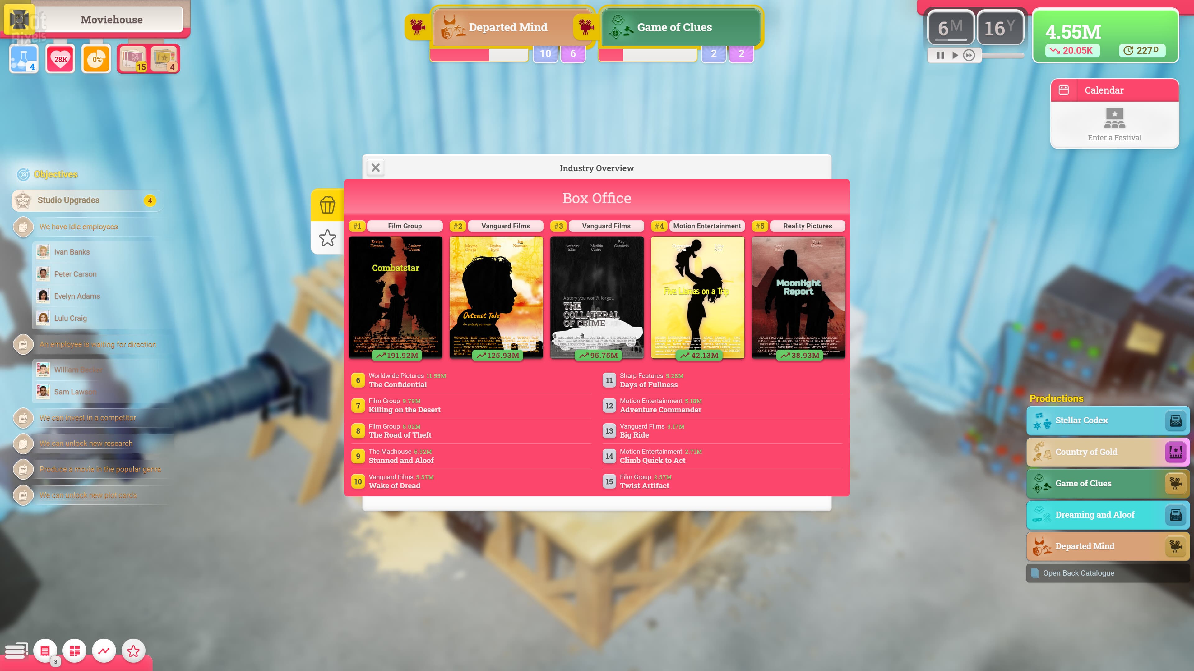 Moviehouse: The Film Studio Tycoon – v1.4.0 screenshot 4