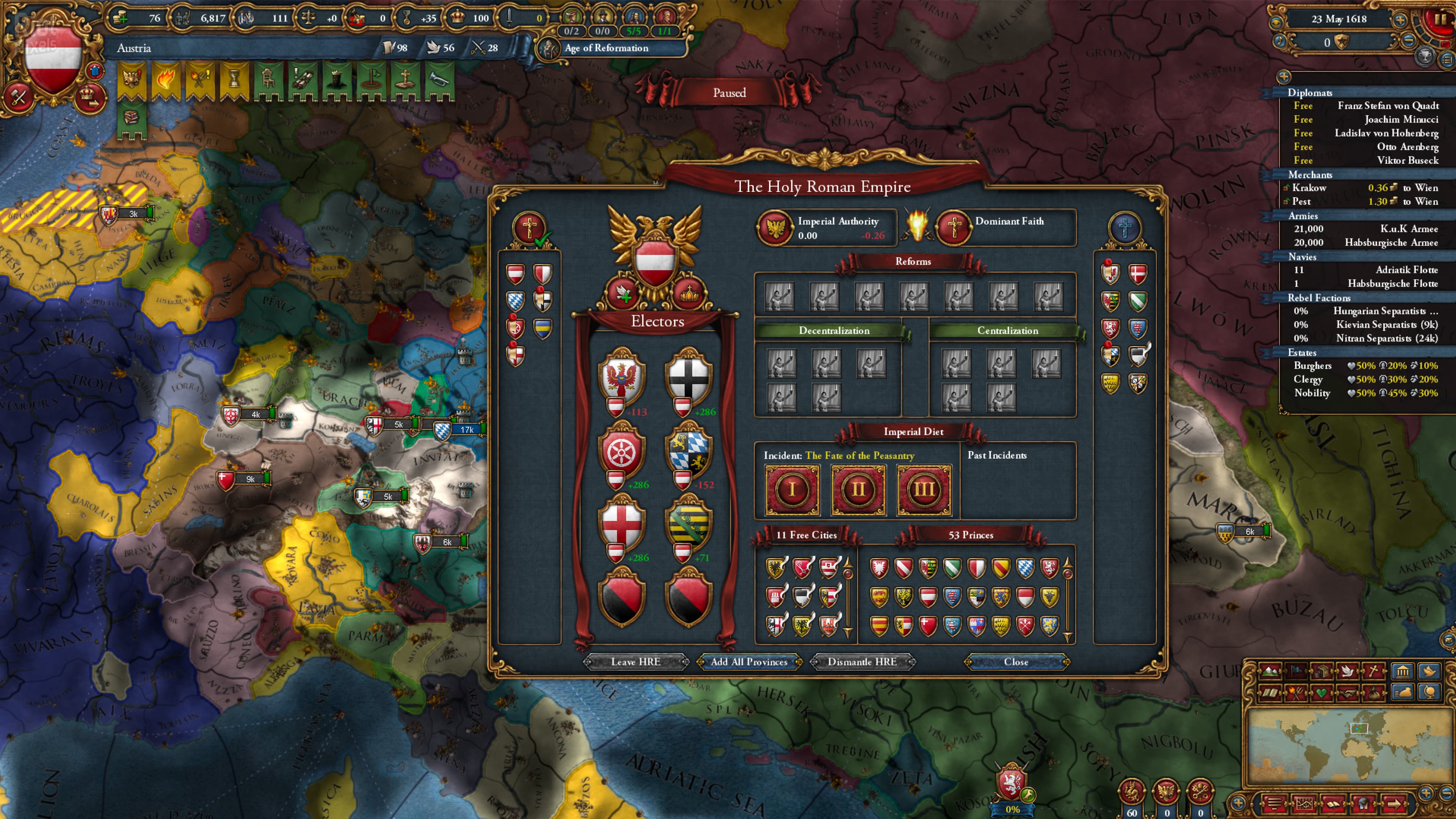 Europa Universalis IV: Ultimate Bundle, v1.37.0.0 Inca (3d19) + 90 DLCs/Bonus OSTs screenshot 5