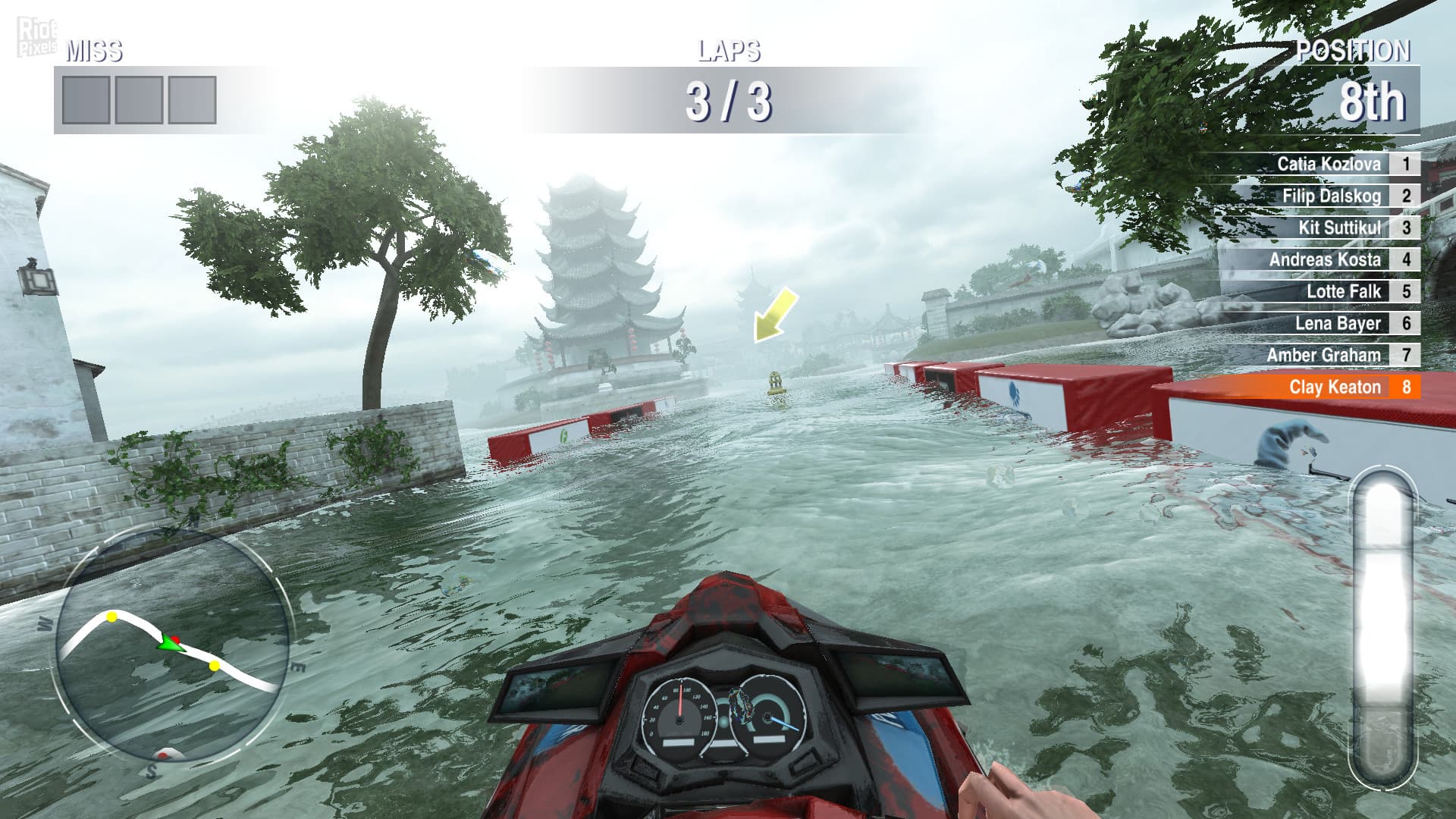 Aqua Moto Racing Utopia screenshot 2