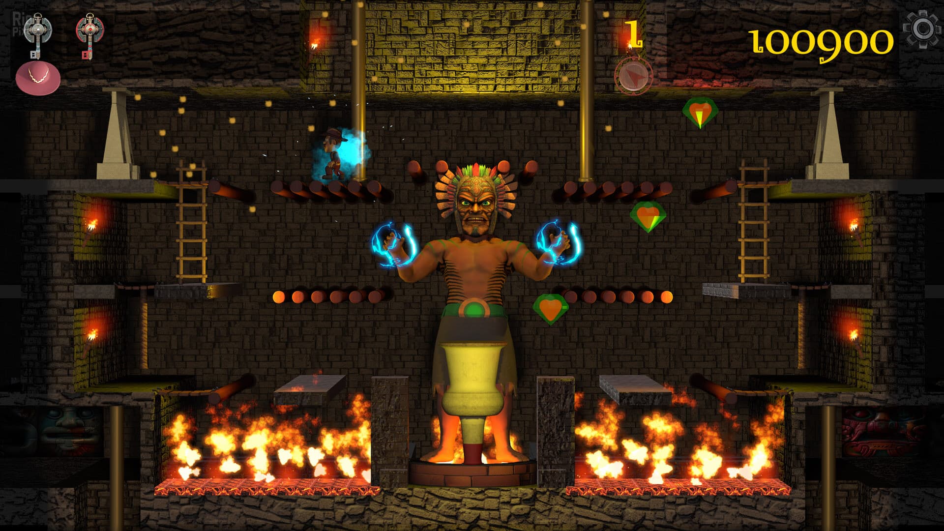 Montezuma’s Revenge: 40th Anniversary Deluxe Edition + Director’s Cut DLC screenshot 3