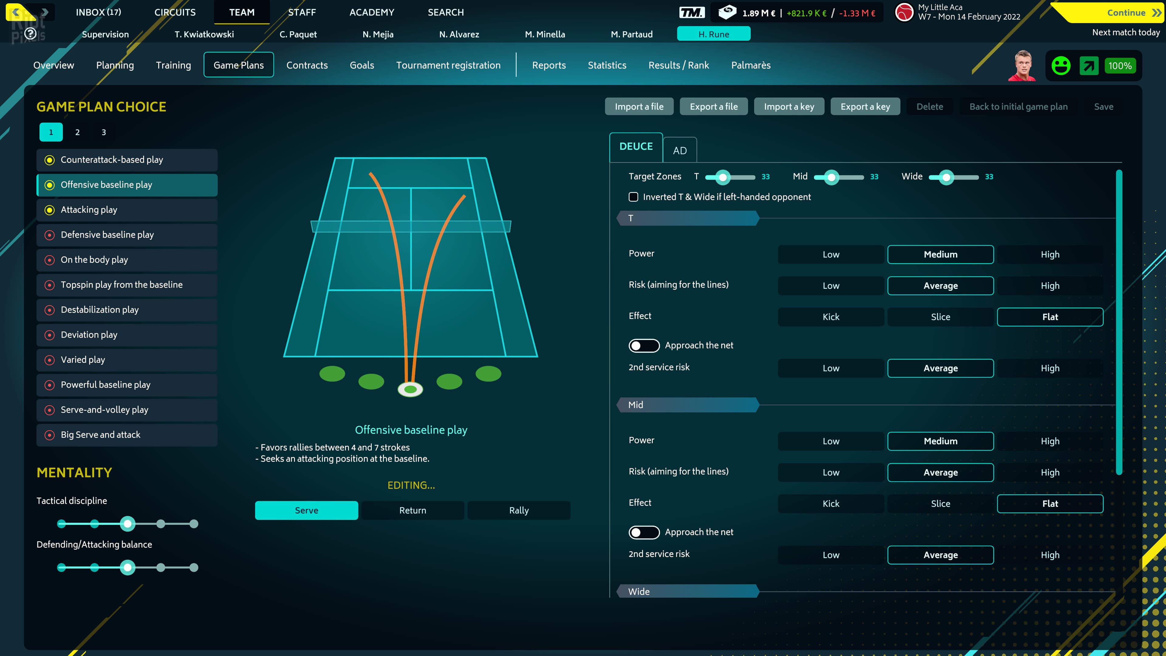 Tennis Manager 2022 – v2.0.689 screenshot 1