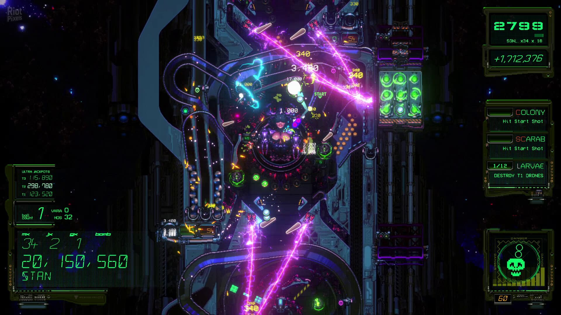 XENOTILT: HOSTILE PINBALL ACTION – v1.081 screenshot 5