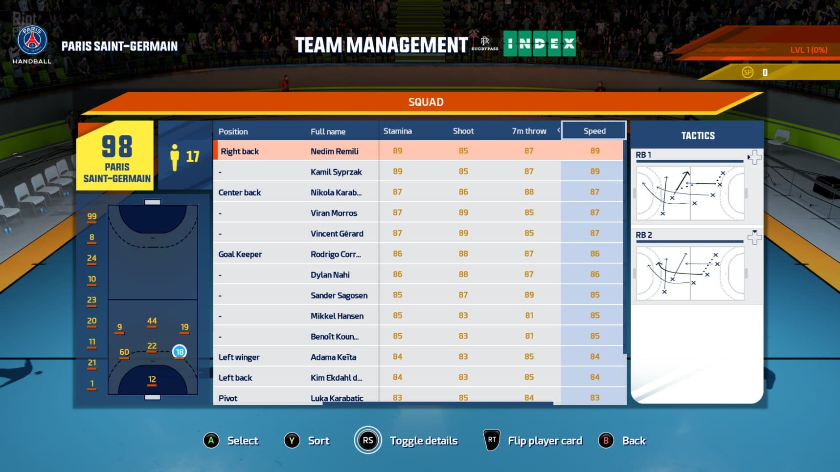 Handball 21 screenshot 3