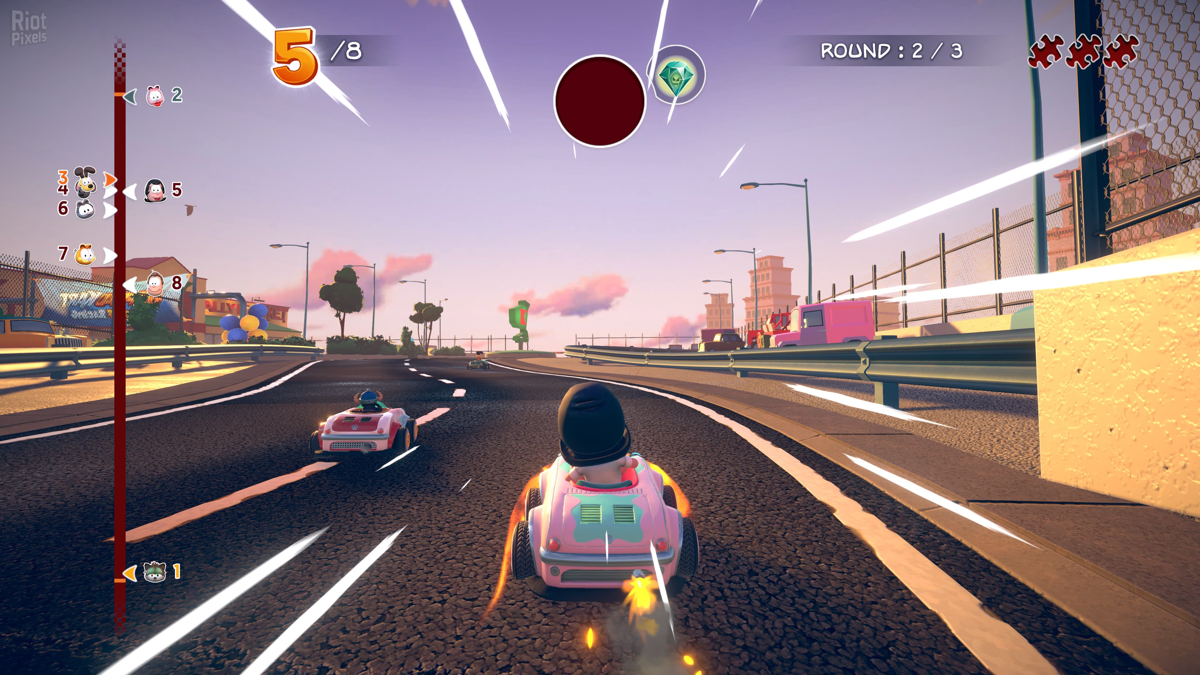 Garfield Kart: Furious Racing screenshot 3