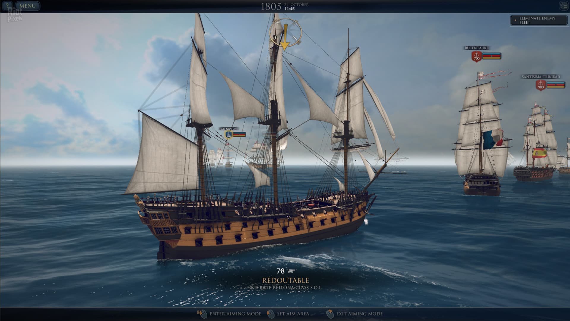 Ultimate Admiral: Age of Sail – v1.0.0 rev.37327 + Barbary War DLC screenshot 1