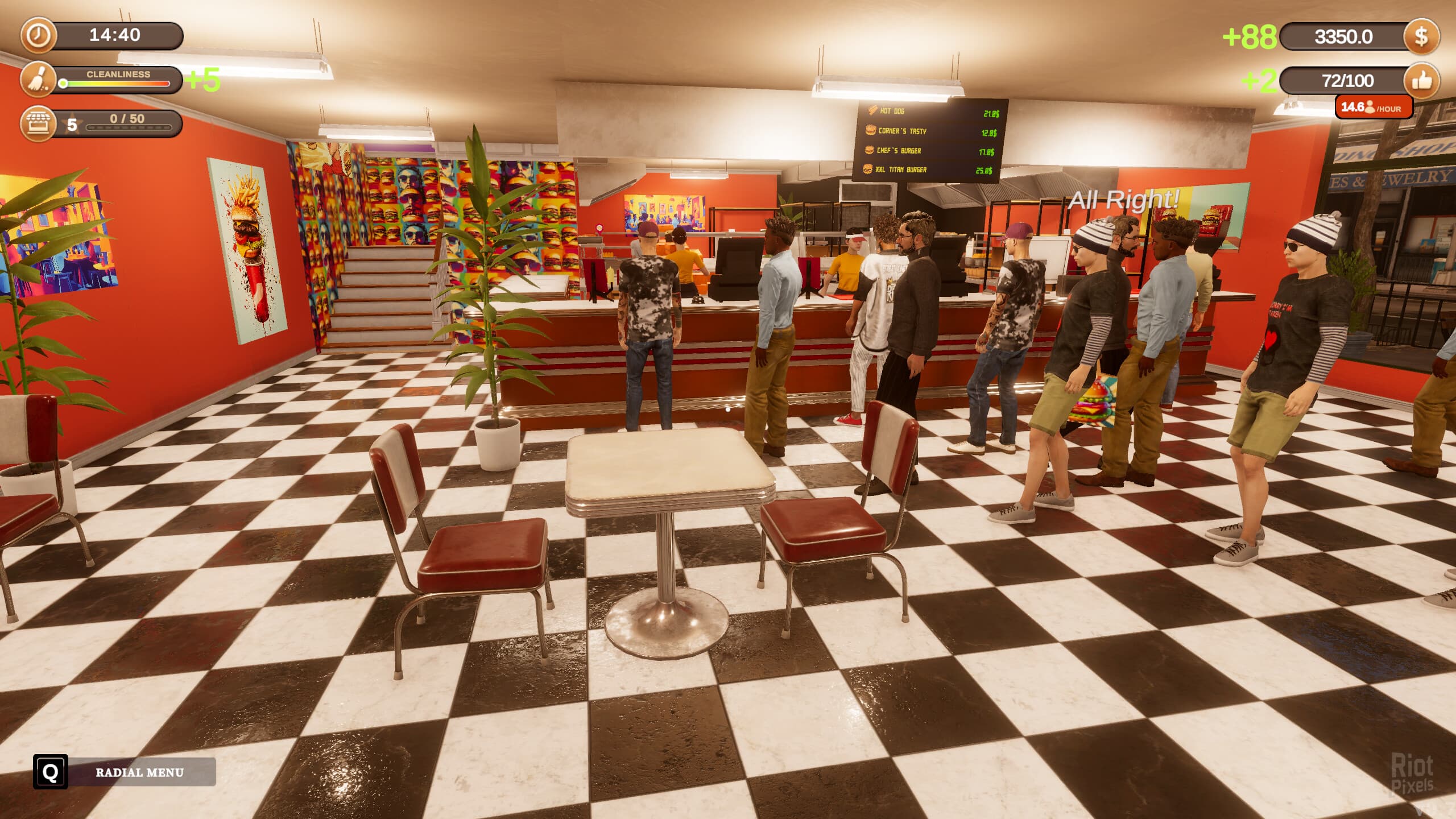Corner Kitchen: Fast Food Simulator – v1.1.1 screenshot 2