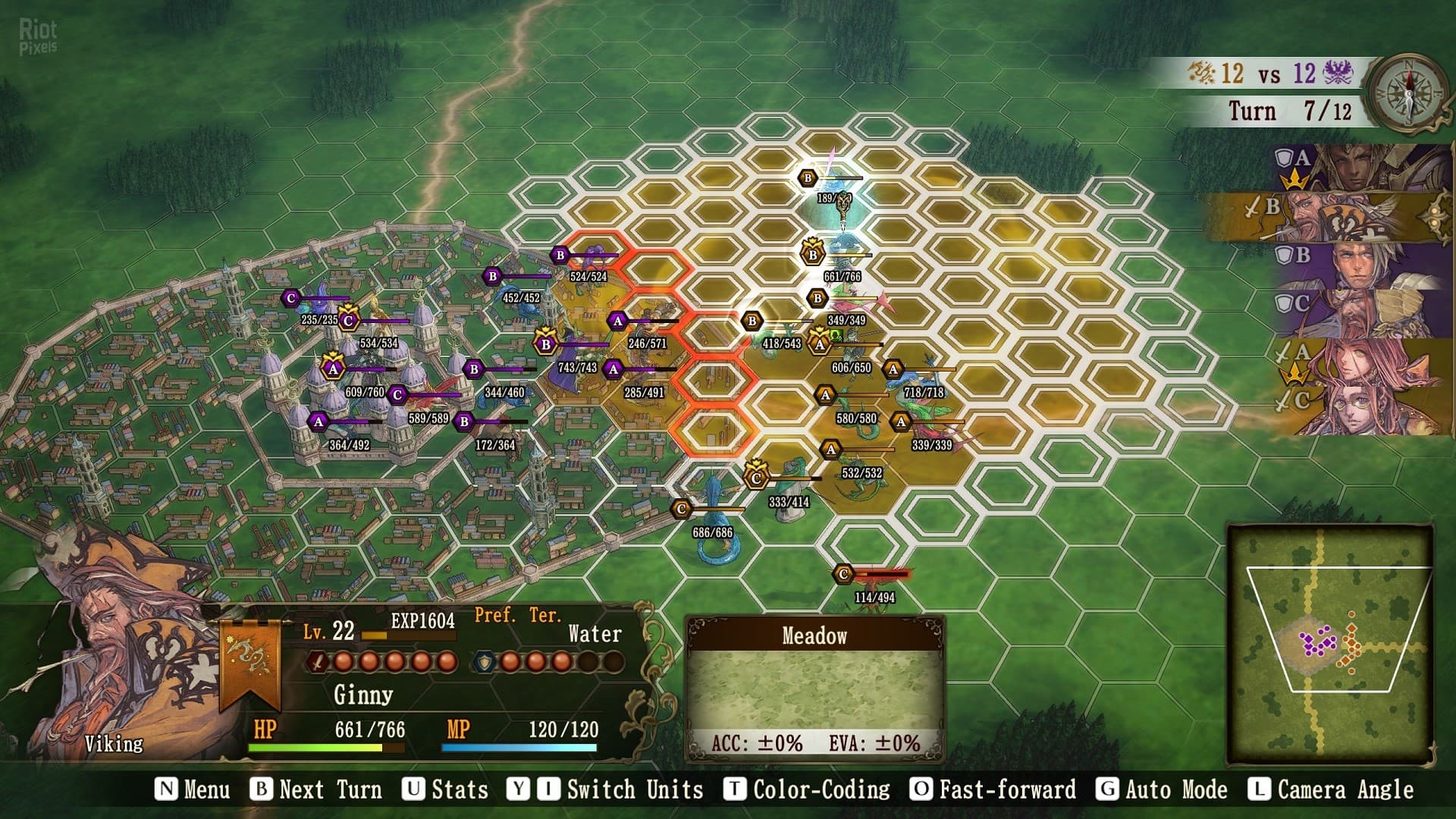 Brigandine: The Legend of Runersia screenshot 5