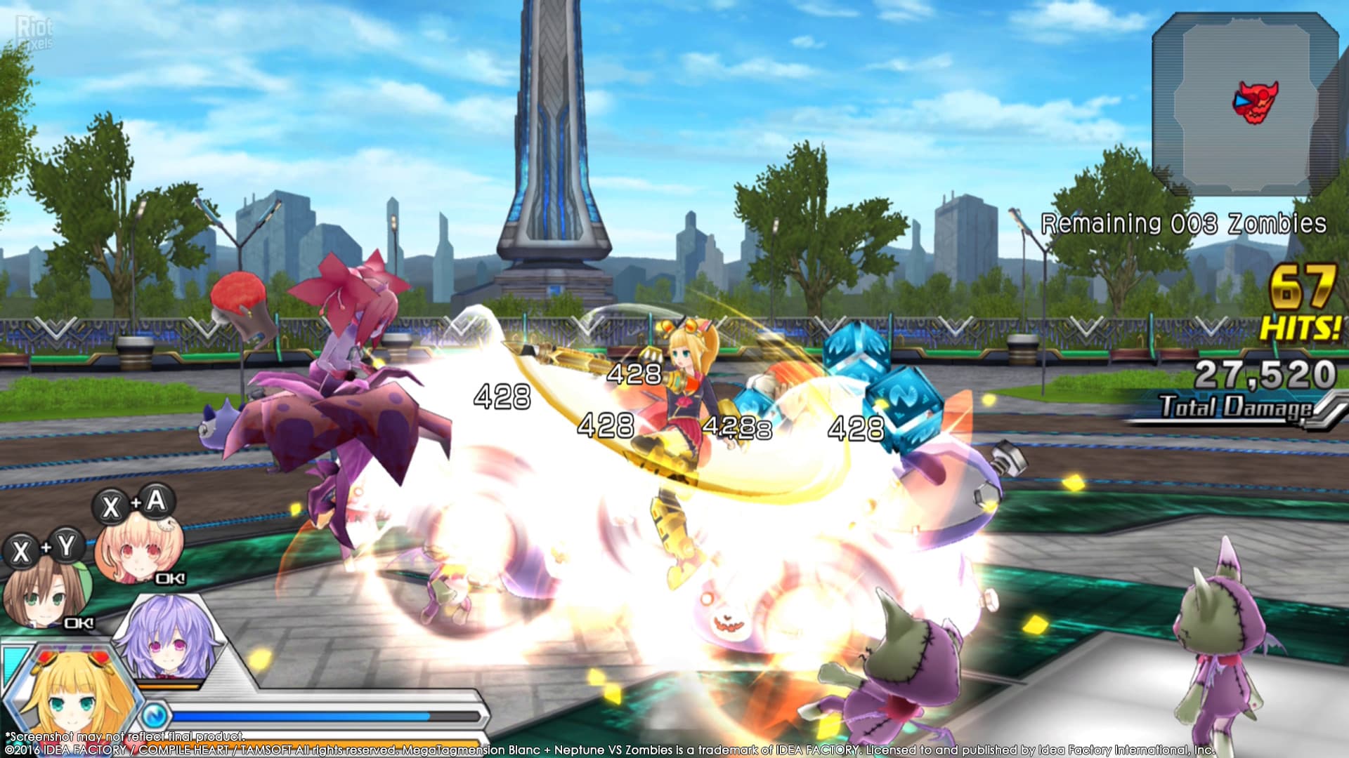 MegaTagmension Blanc + Neptune VS Zombies – Deluxe Edition – v1.01 (Update 1) screenshot 1