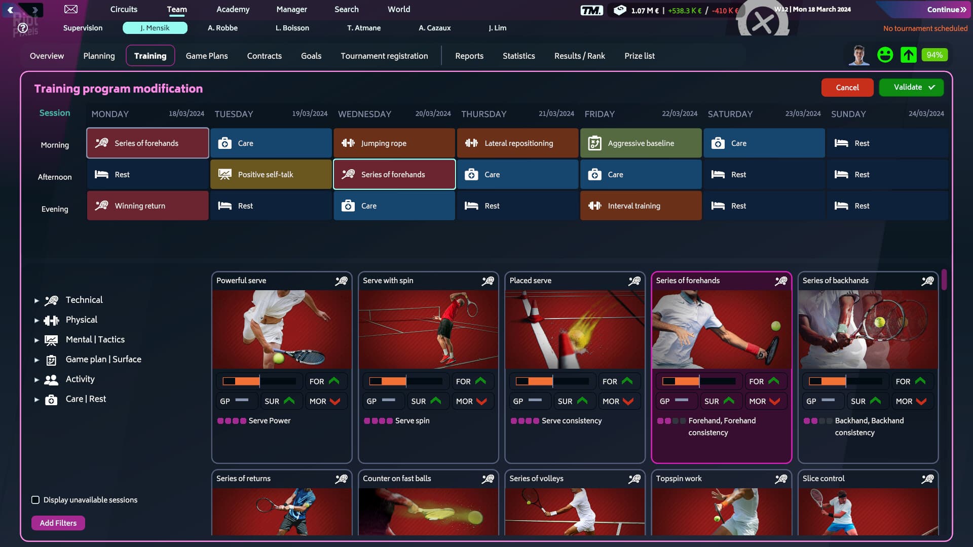 Tennis Manager 2024 – v4.4.1357 screenshot 4
