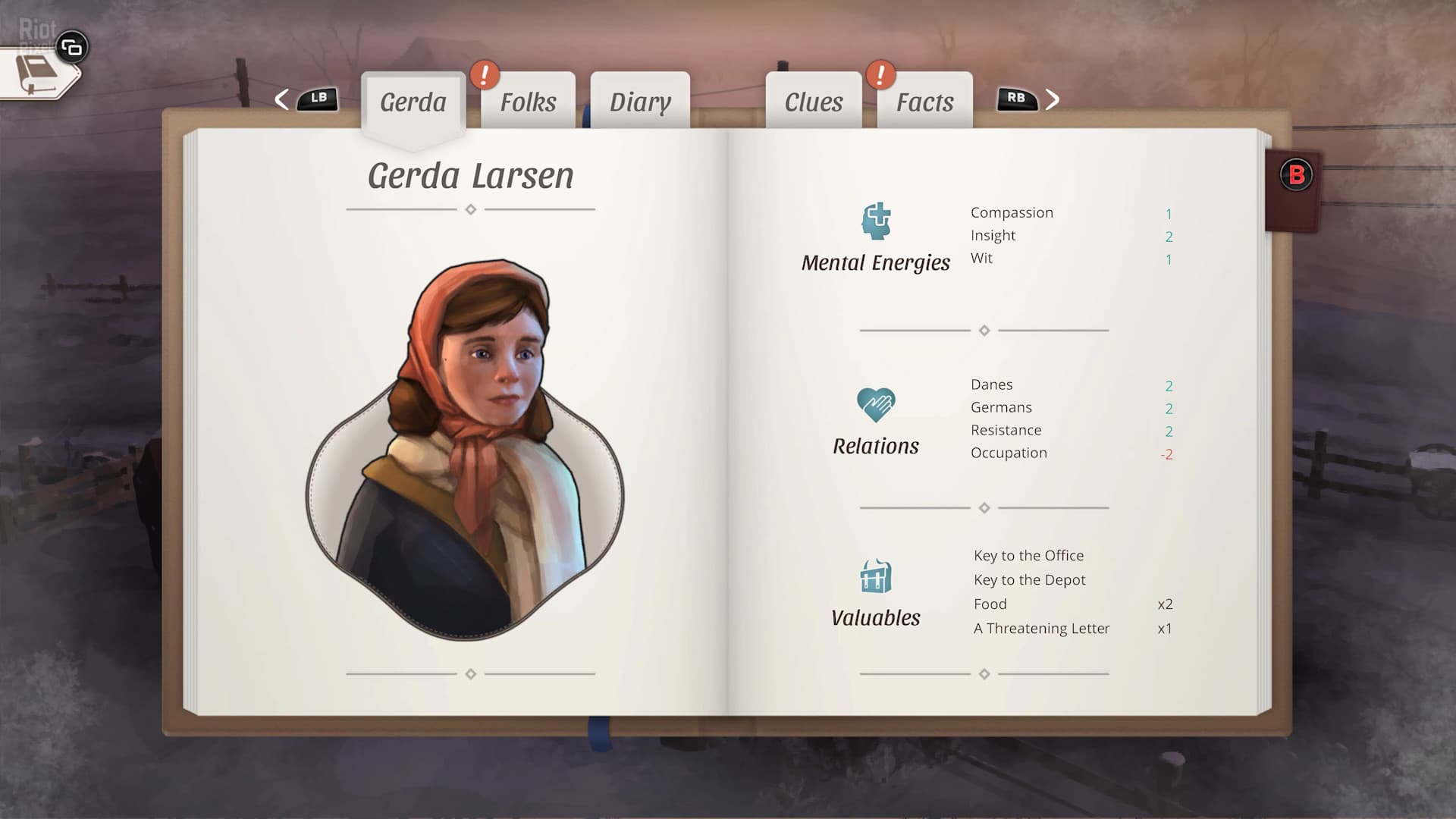 Gerda: A Flame in Winter – v2.8.4-f4d95 + Liva’s Story DLC screenshot 2