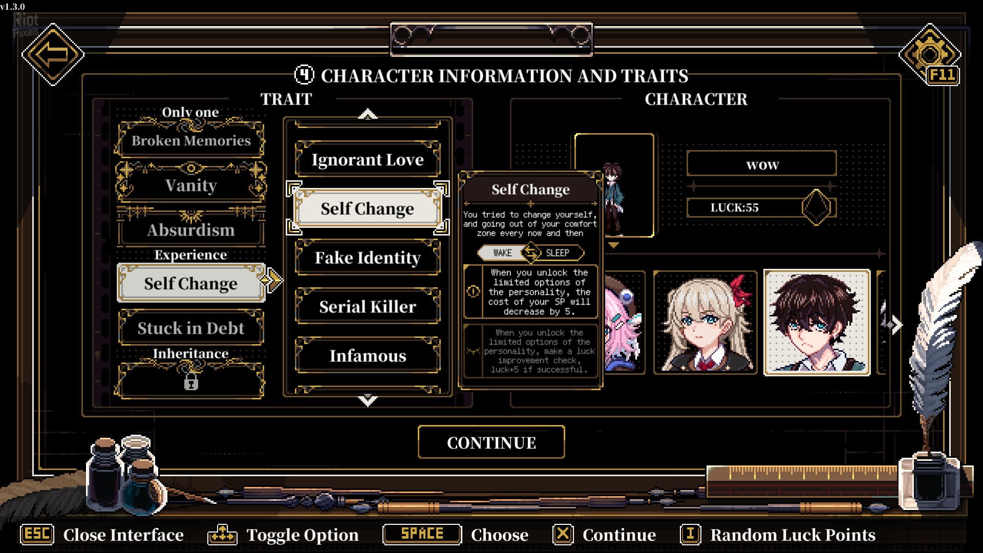 Depersonalization – v2.1.4 (0388) + Die Traumdeutung DLC screenshot 1