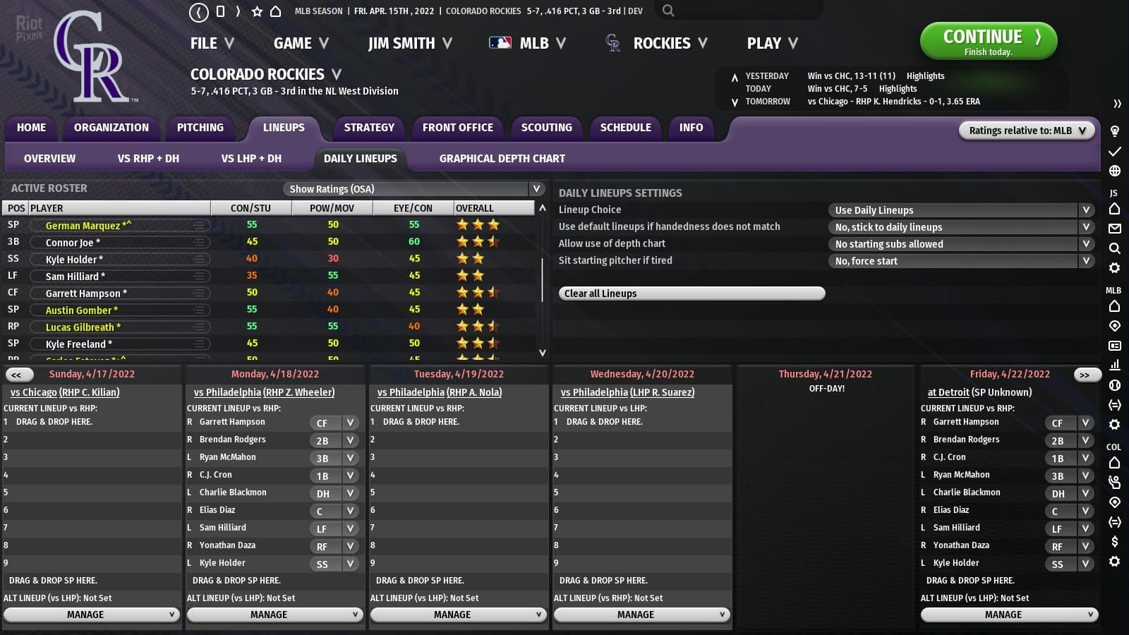 Out of the Park Baseball 23 – v23.1 Build 45 screenshot 5