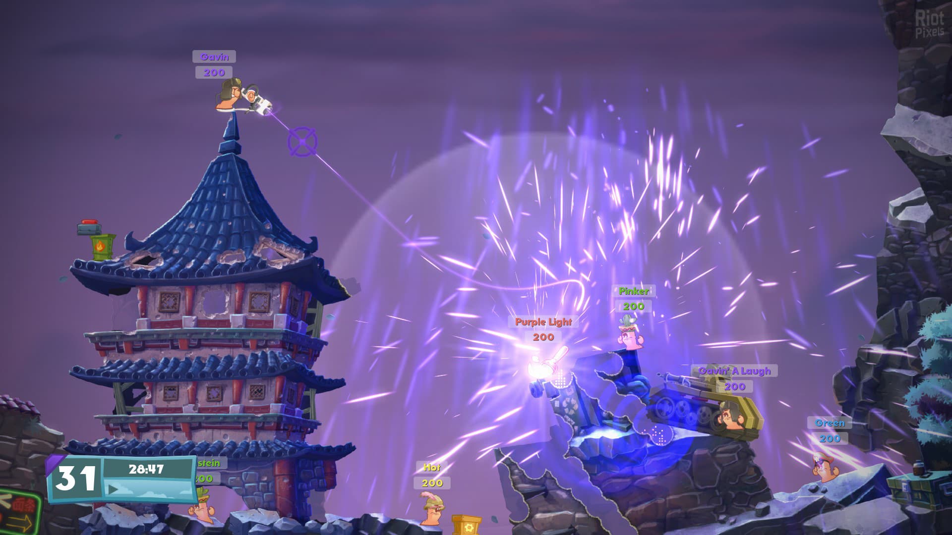 Worms W.M.D. + All-Stars DLC + Wormhole Update screenshot 5