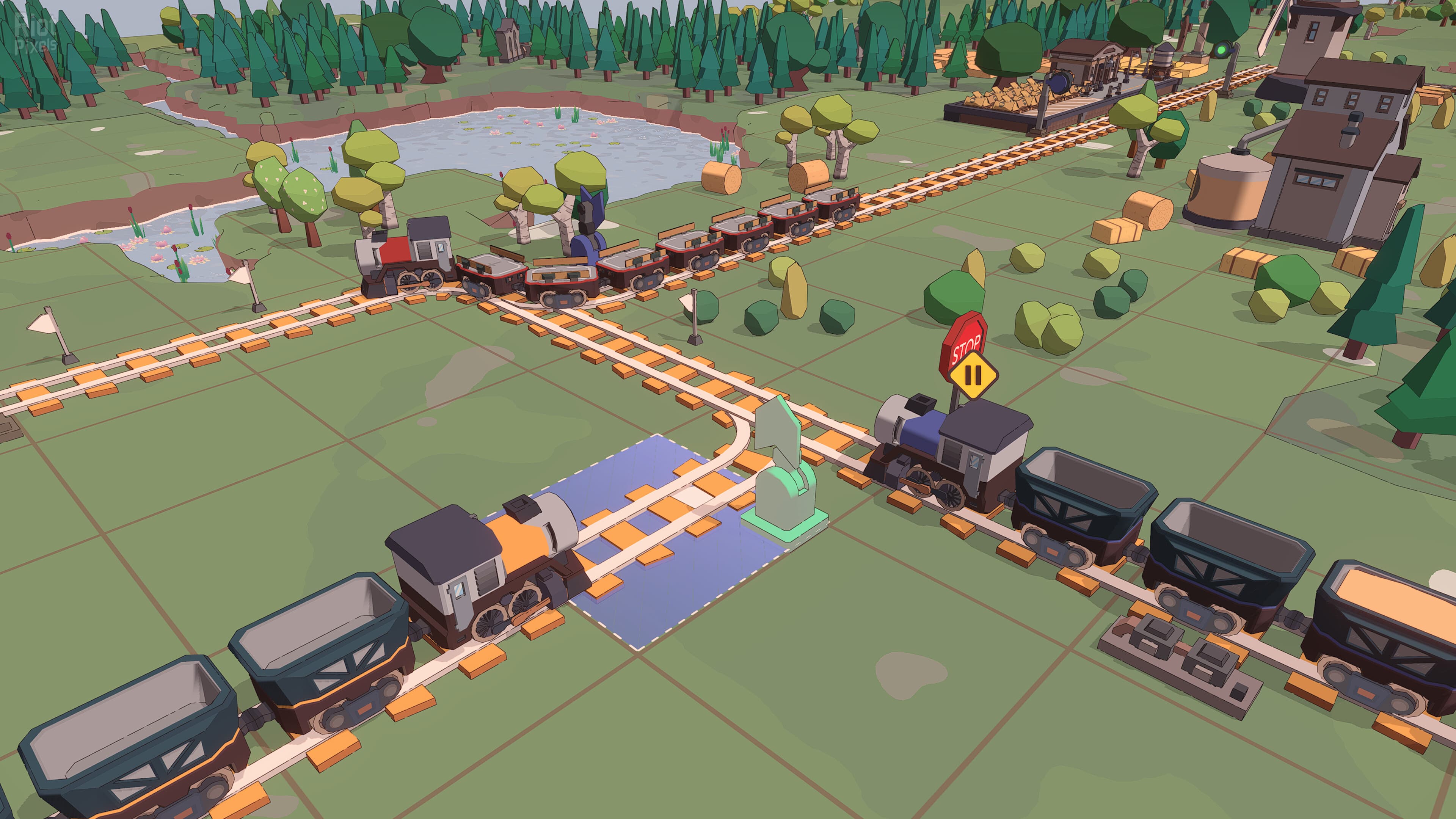 Super Loco World: Cozy Train Automation – v1.0.1 screenshot 1