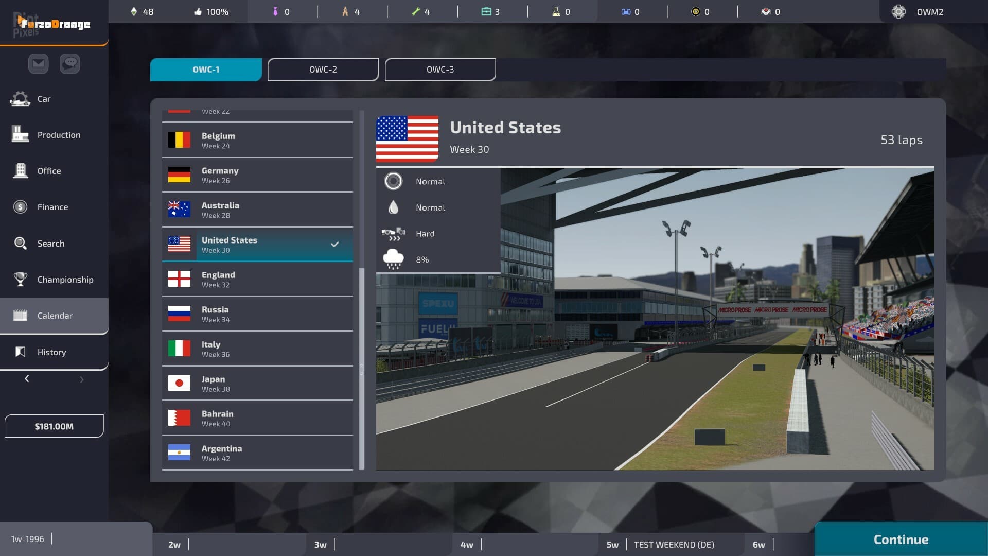 Open Wheel Manager 2 screenshot 5