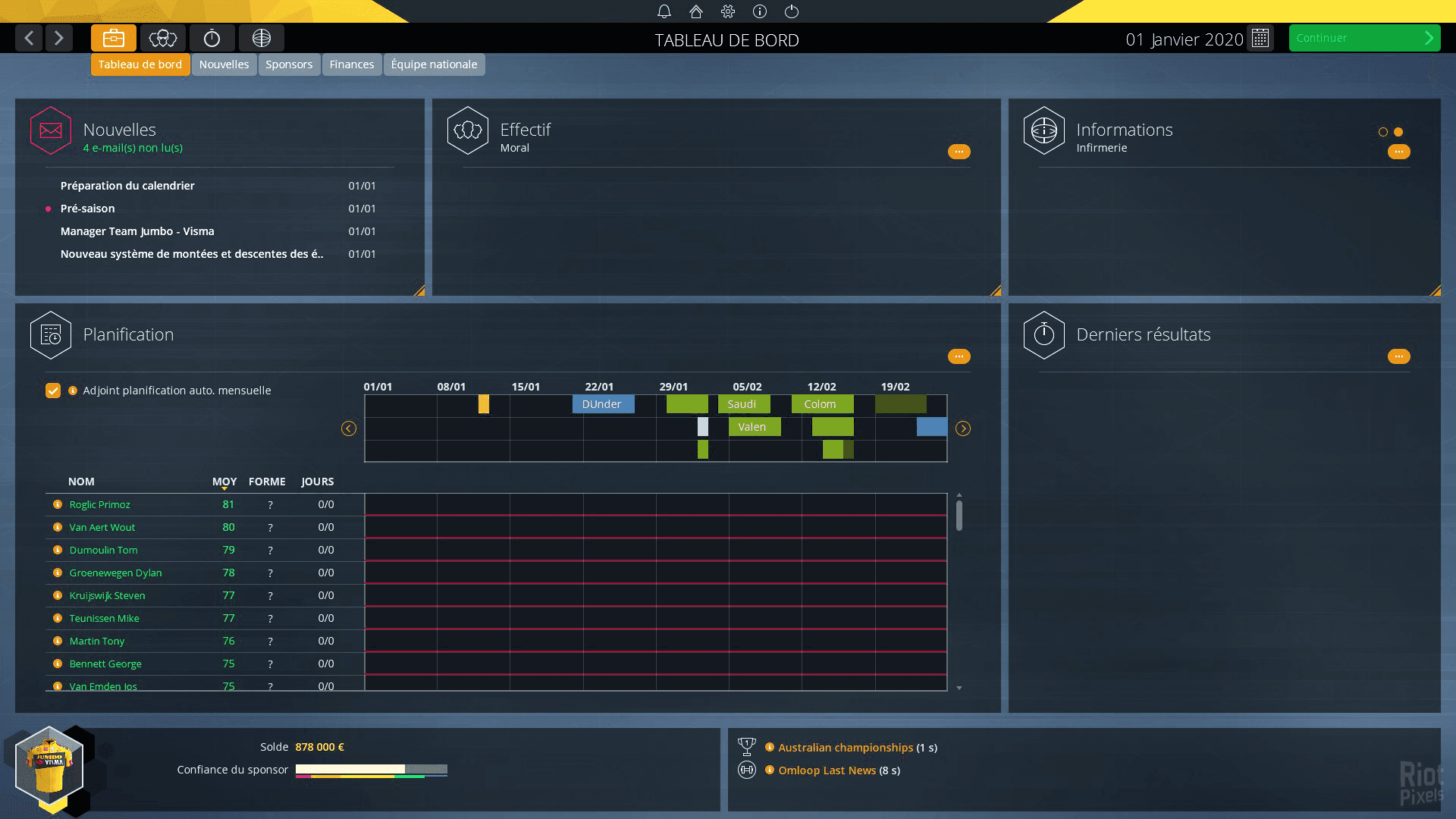 Pro Cycling Manager 2020 – v1.0.0.2 screenshot 1