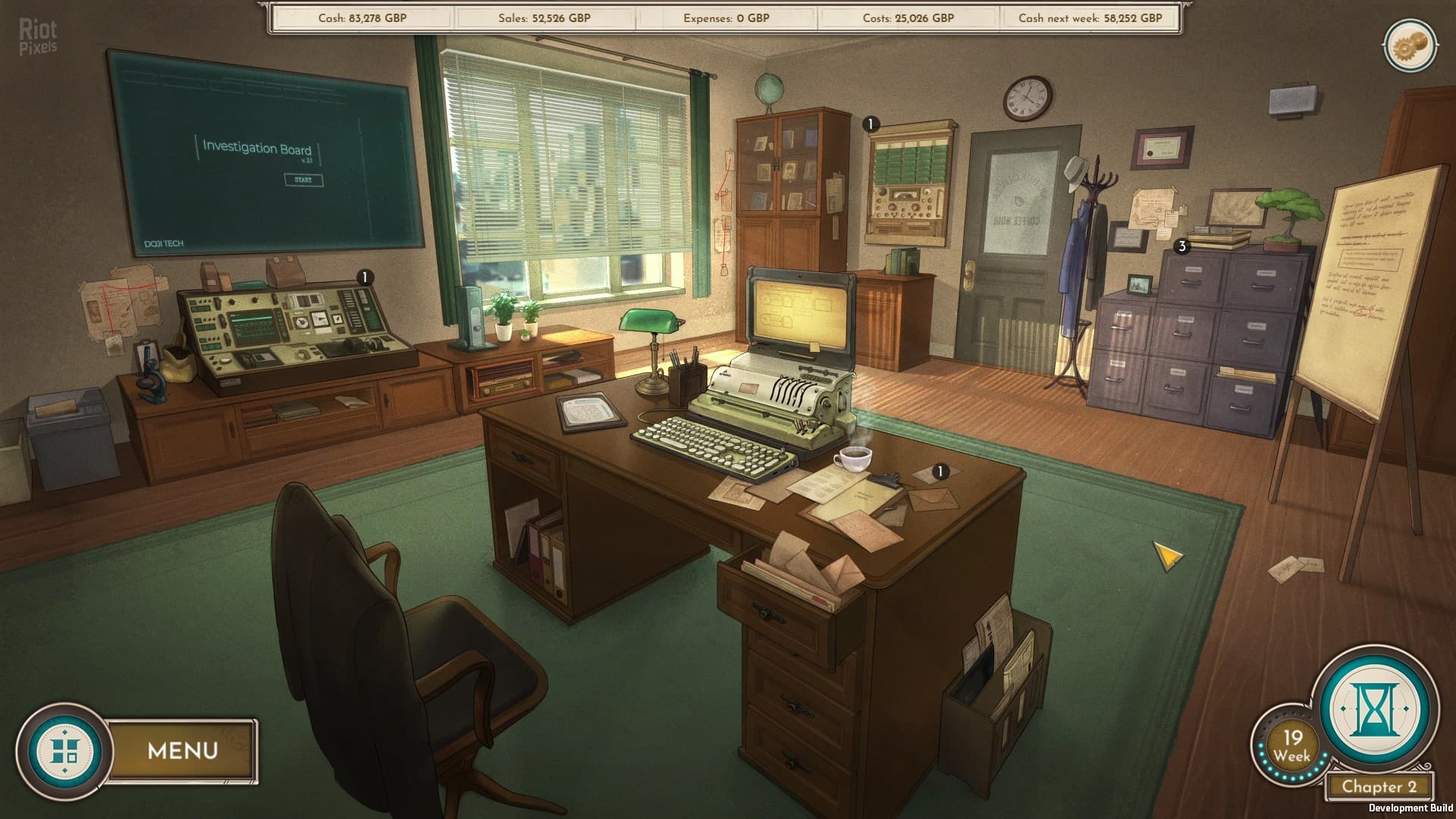 Coffee Noir: Business Detective Game screenshot 4