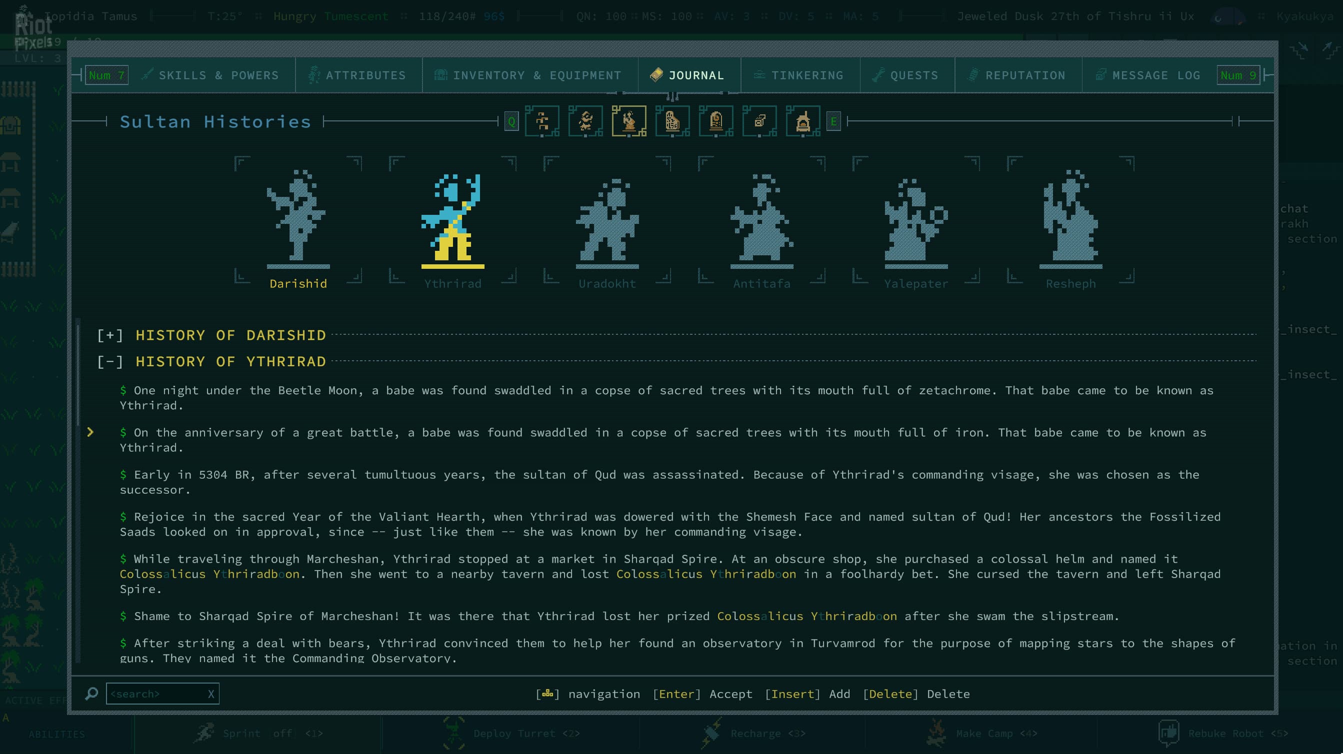 Caves of Qud: Dromad Deluxe Edition, v1.0.4 + Pets of Harvest Dawn DLC + Bonus Soundtrack screenshot 3
