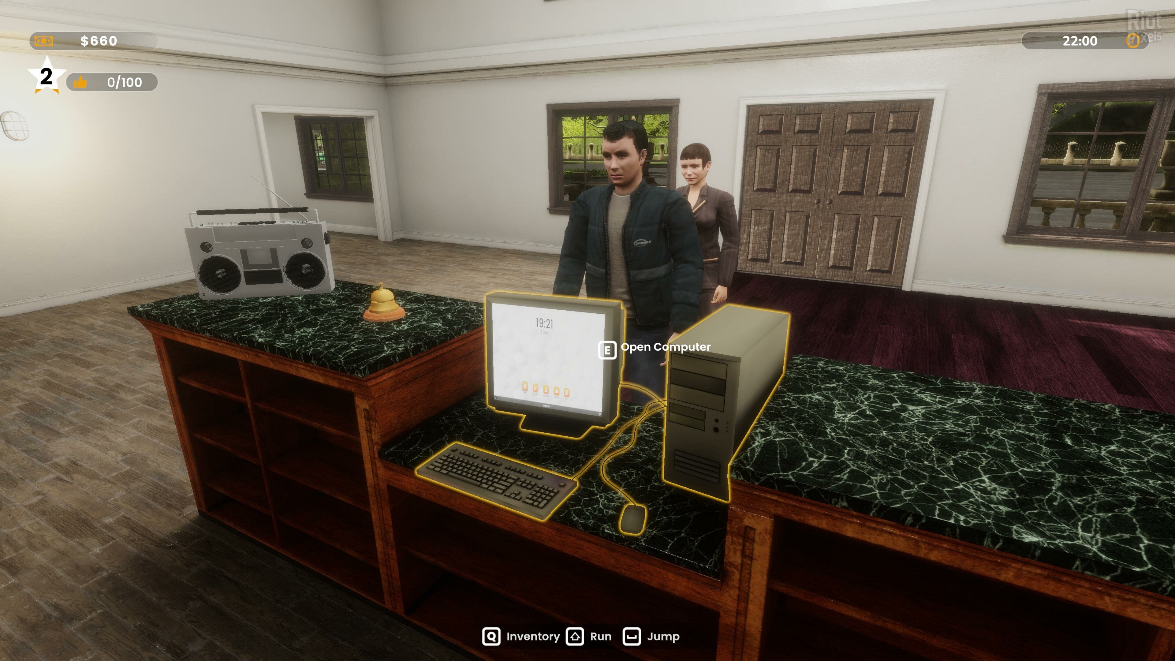 Hotel Business Simulator screenshot 1
