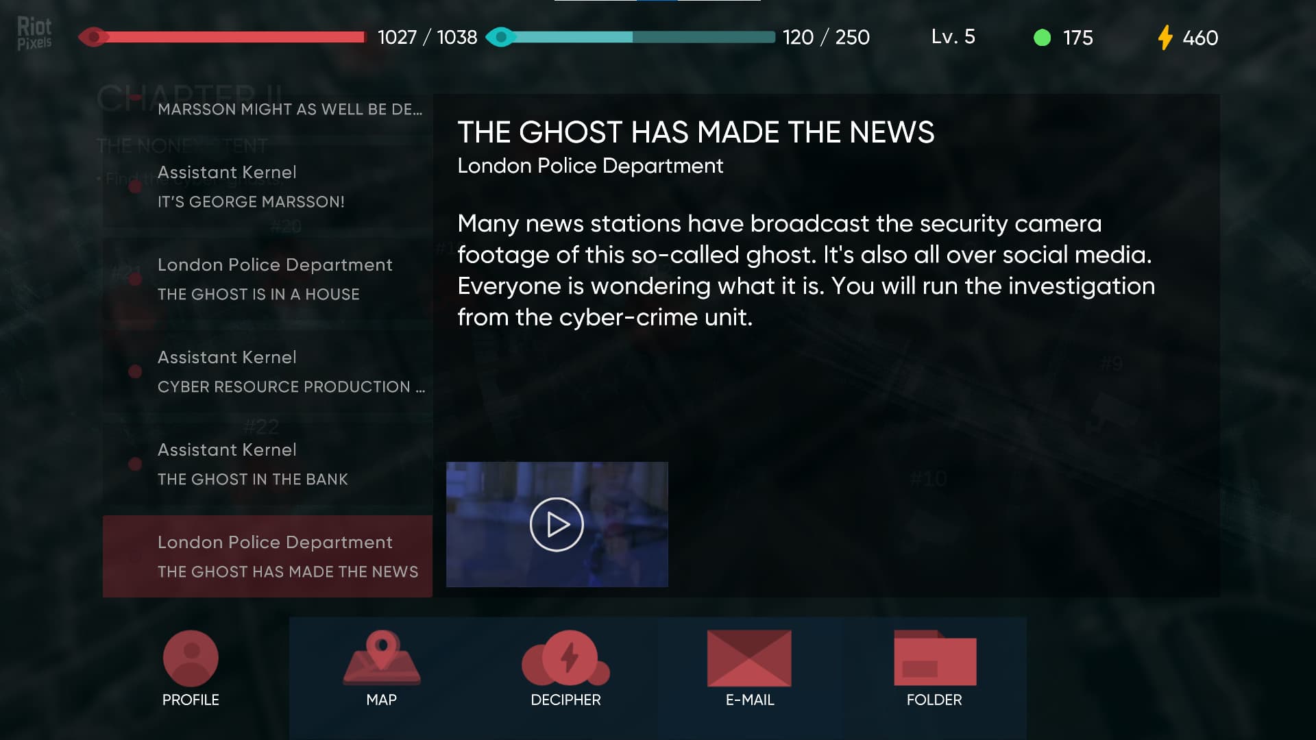 Recontact London: Cyber Puzzle screenshot 1