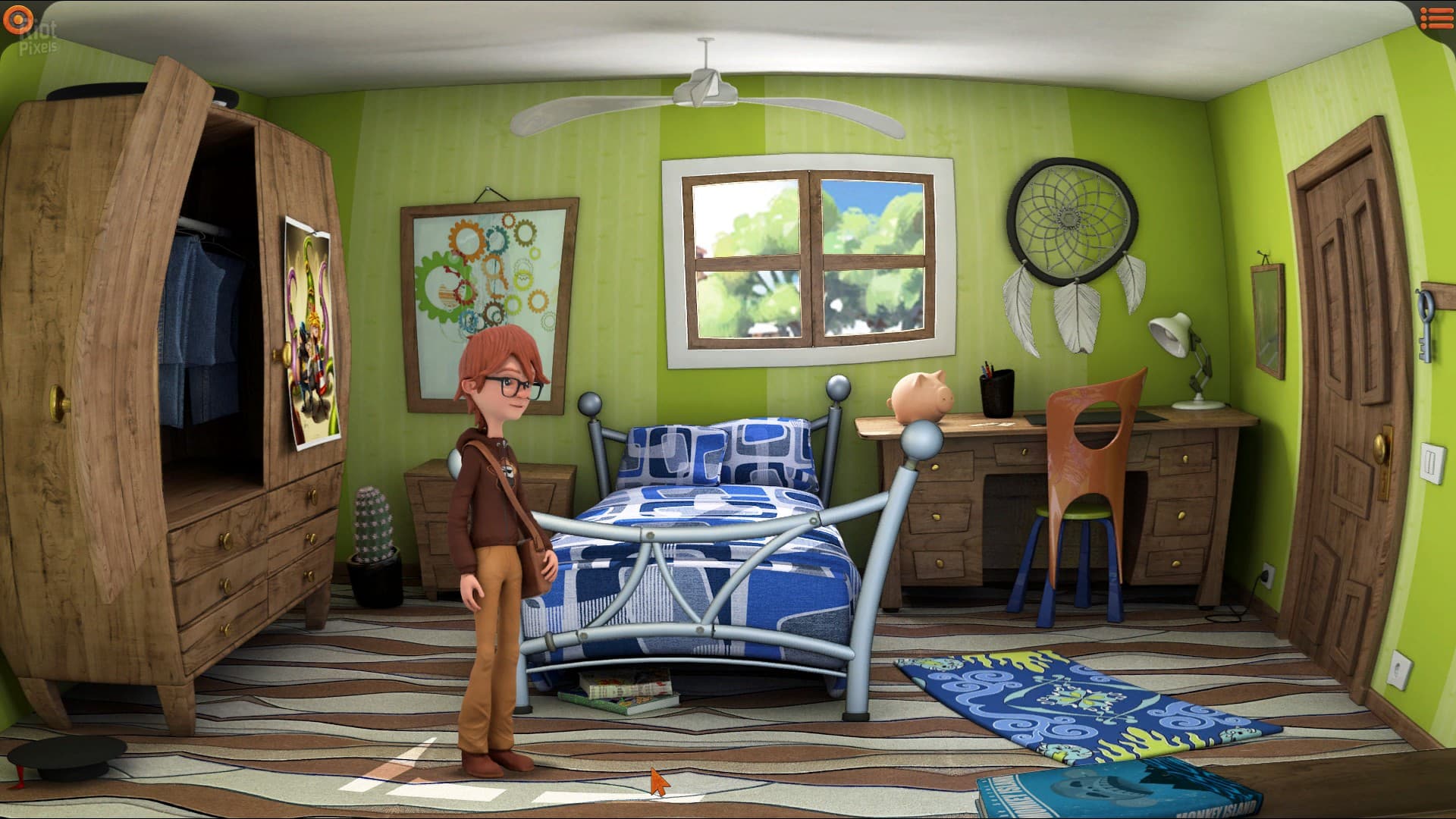 Willy Morgan and the Curse of Bone Town screenshot 2