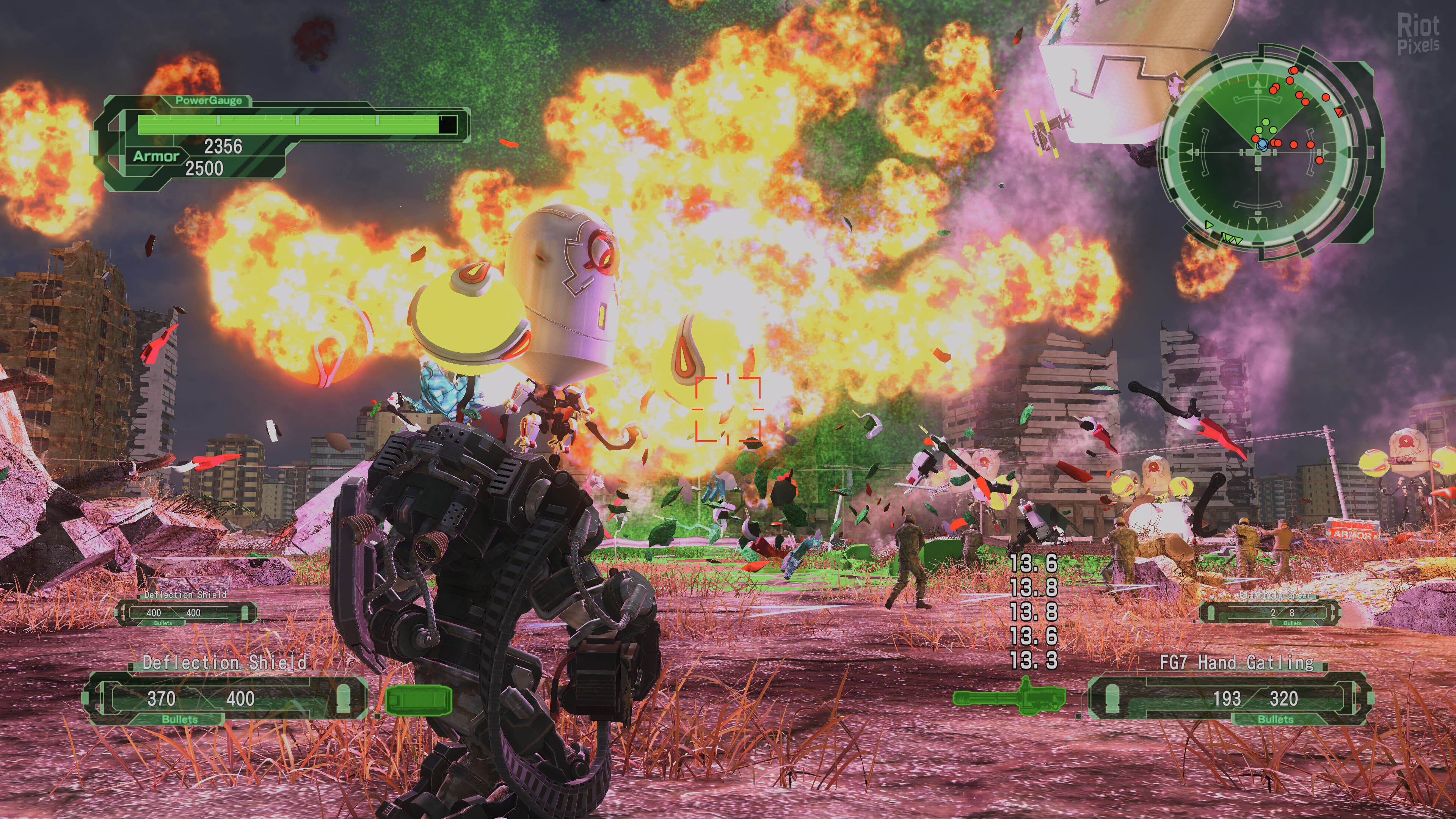 EARTH DEFENSE FORCE 6 + 22 DLCs + CrackFix screenshot 2