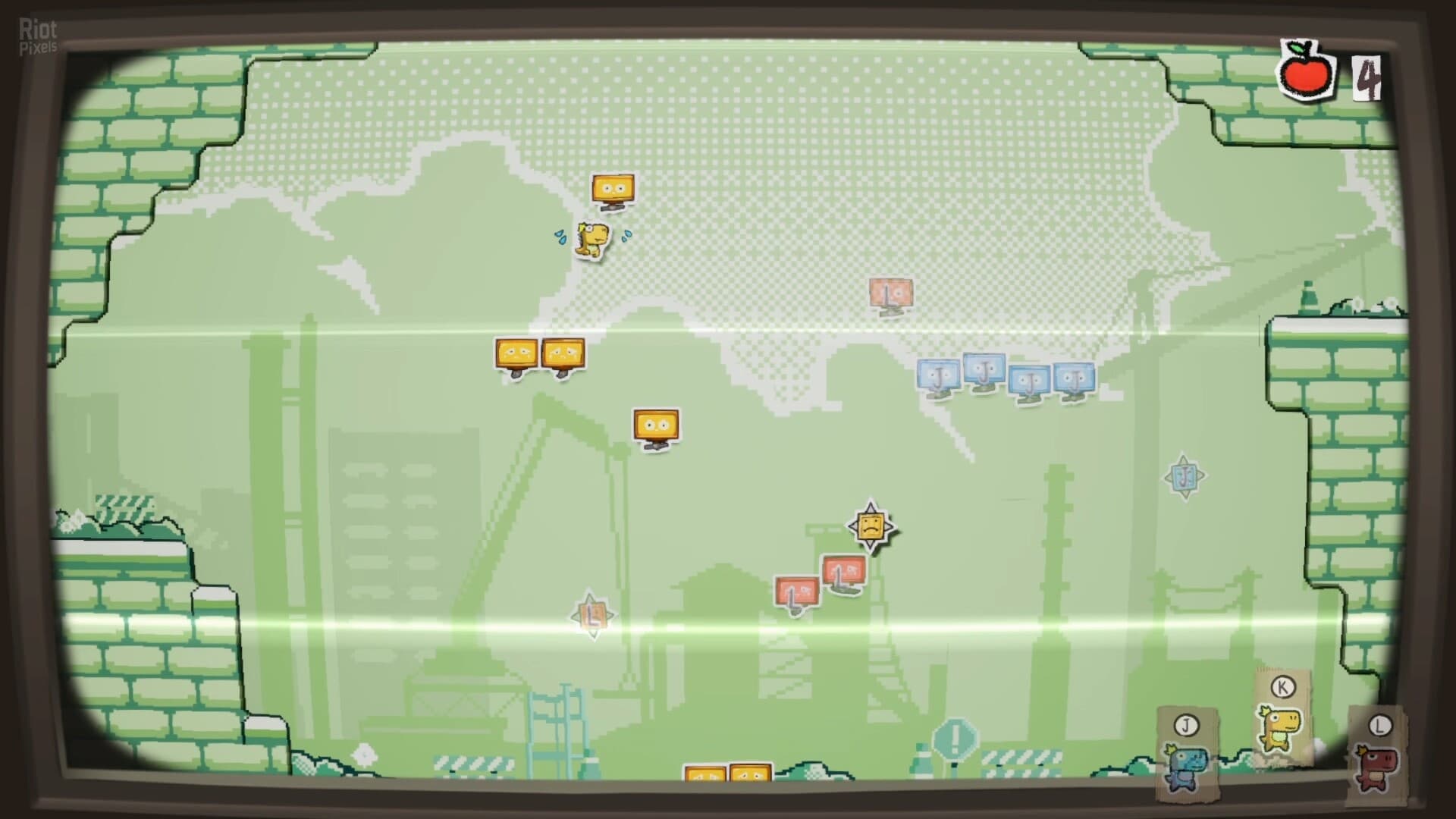 Doodle Adventure of Chameleon screenshot 2
