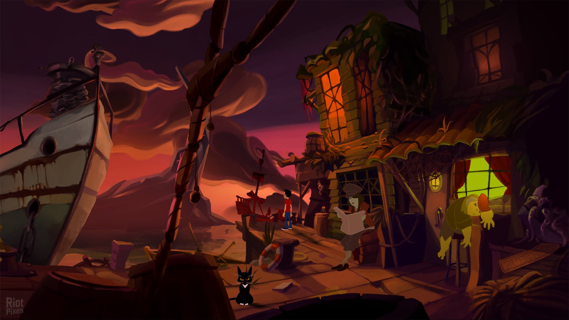 Gibbous: A Cthulhu Adventure screenshot 2