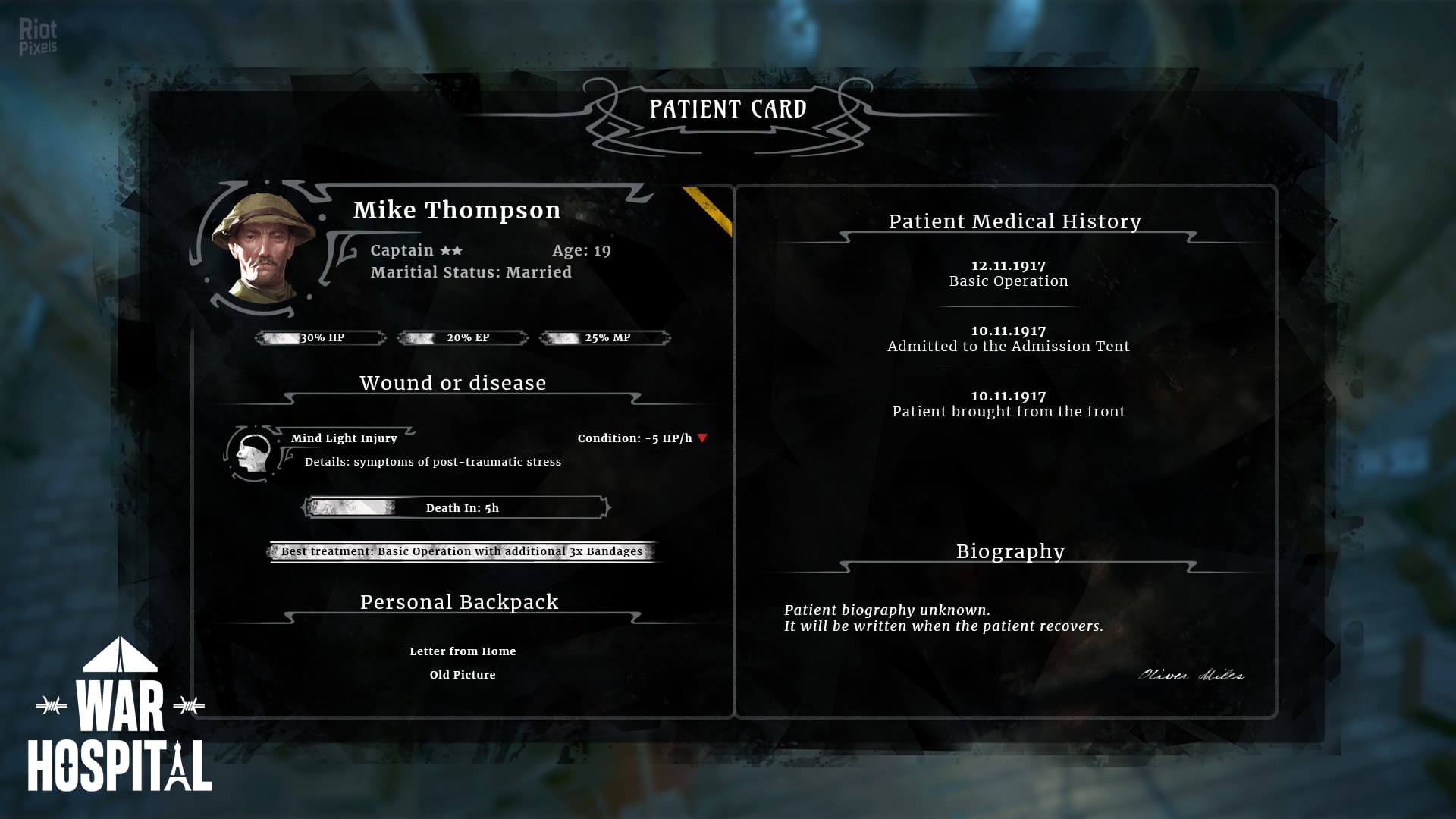 War Hospital + X-ray DLC screenshot 5