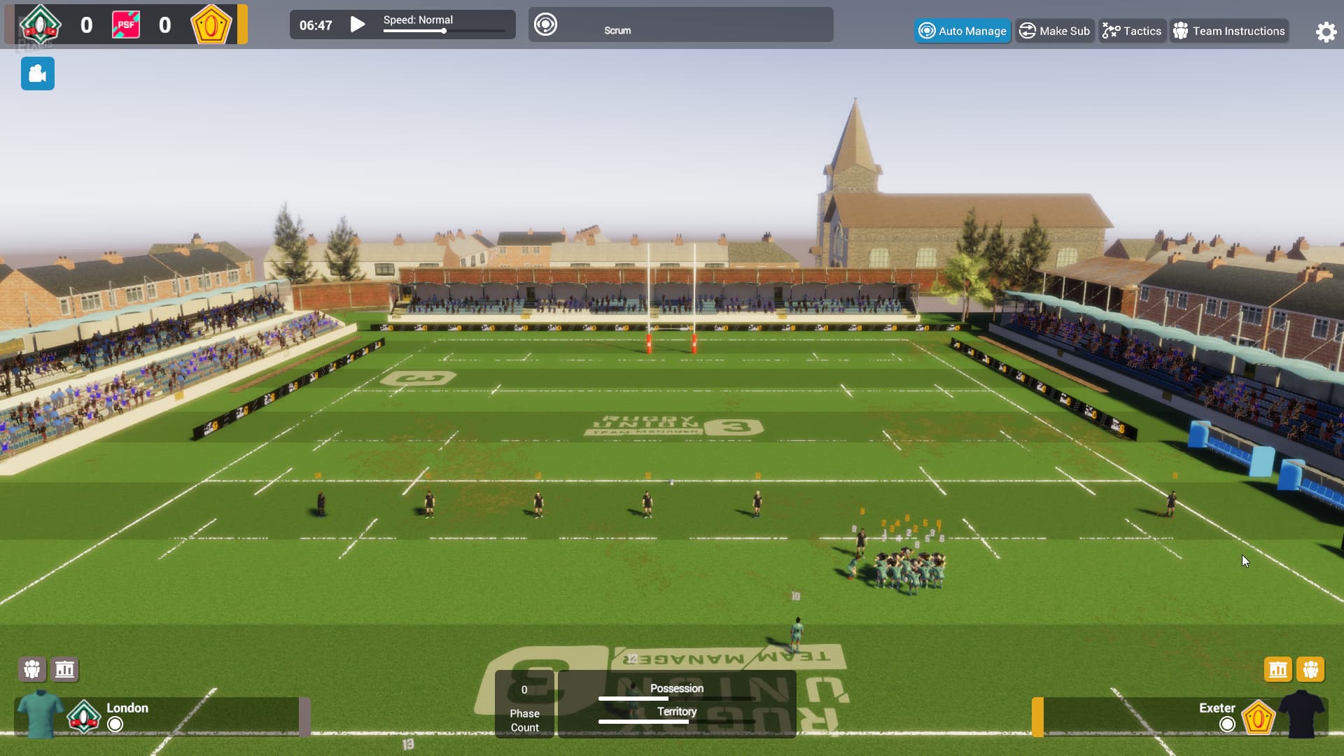 Rugby Union Team Manager 3 – 2021/22 Season Update + DLC screenshot 5