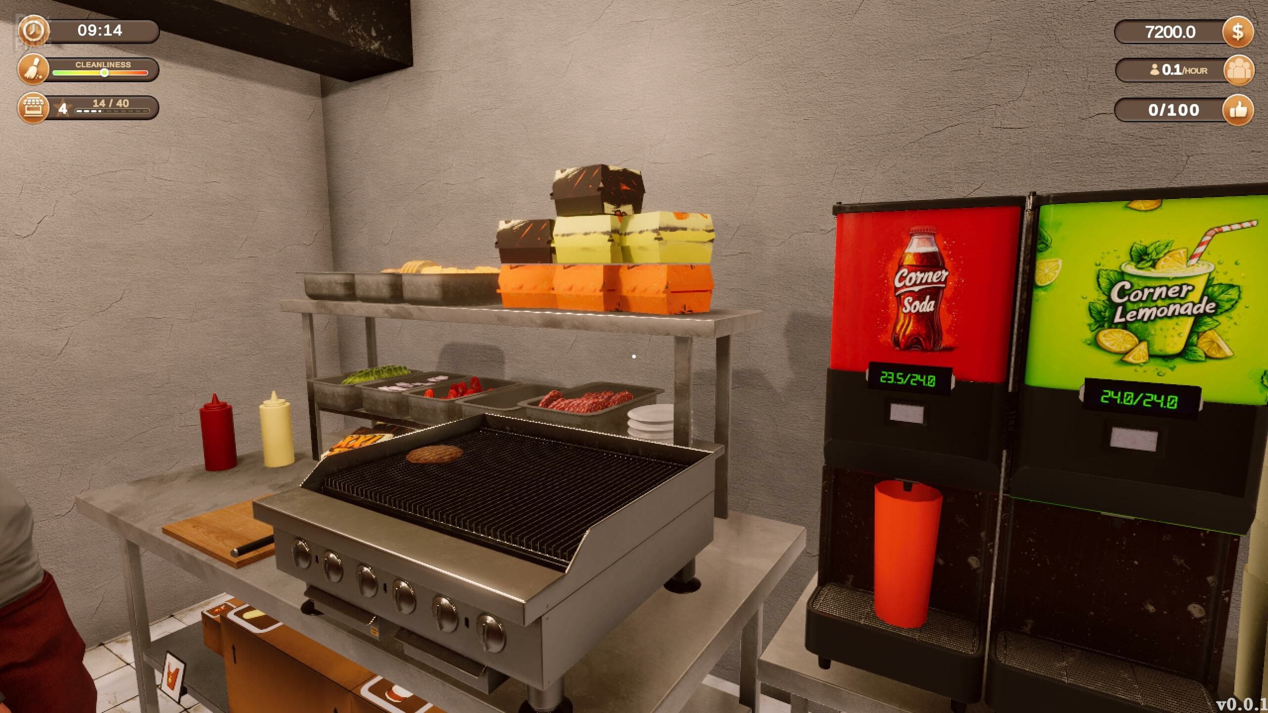 Corner Kitchen: Fast Food Simulator – v1.1.1 screenshot 5