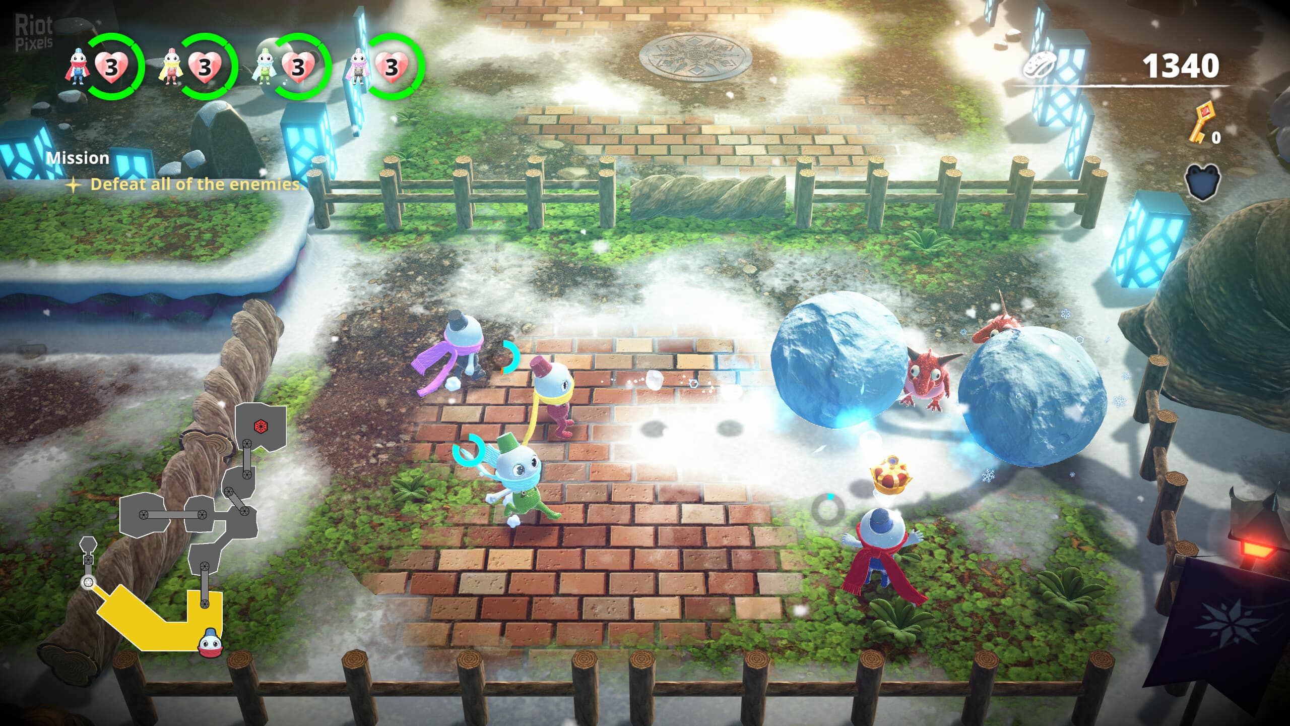 Snow Bros. Wonderland screenshot 2