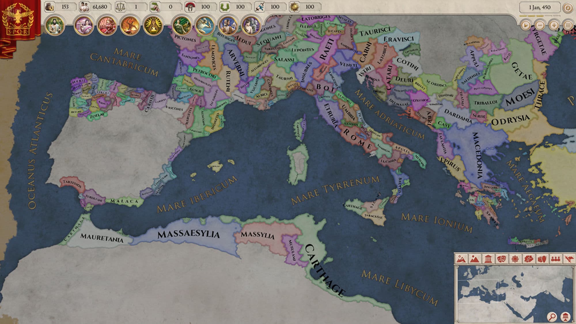 Imperator: Rome – Centurion Bundle, v2.0.4 (Augustus) + 8 DLCs/Bonuses screenshot 4