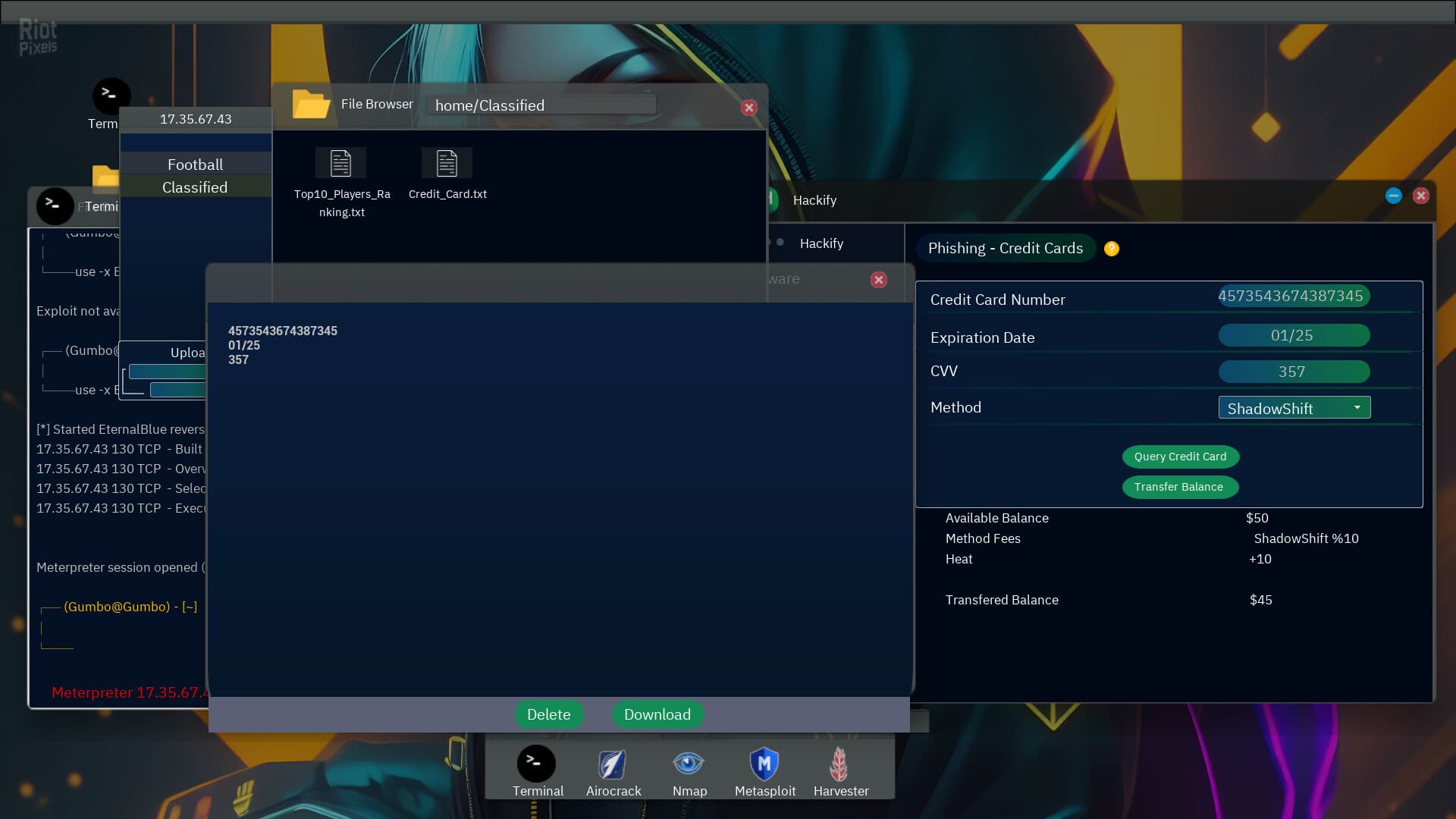 Anonymous Hacker Simulator – v1.0 + Windows 7 Fix screenshot 3