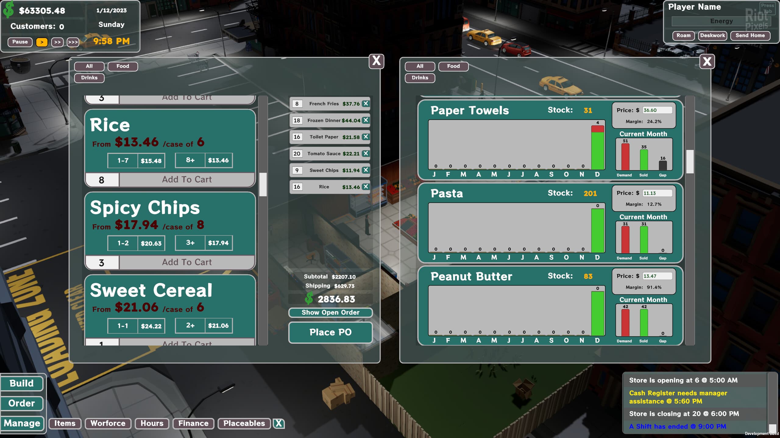 Grocery Store Tycoon – v0.9 screenshot 2
