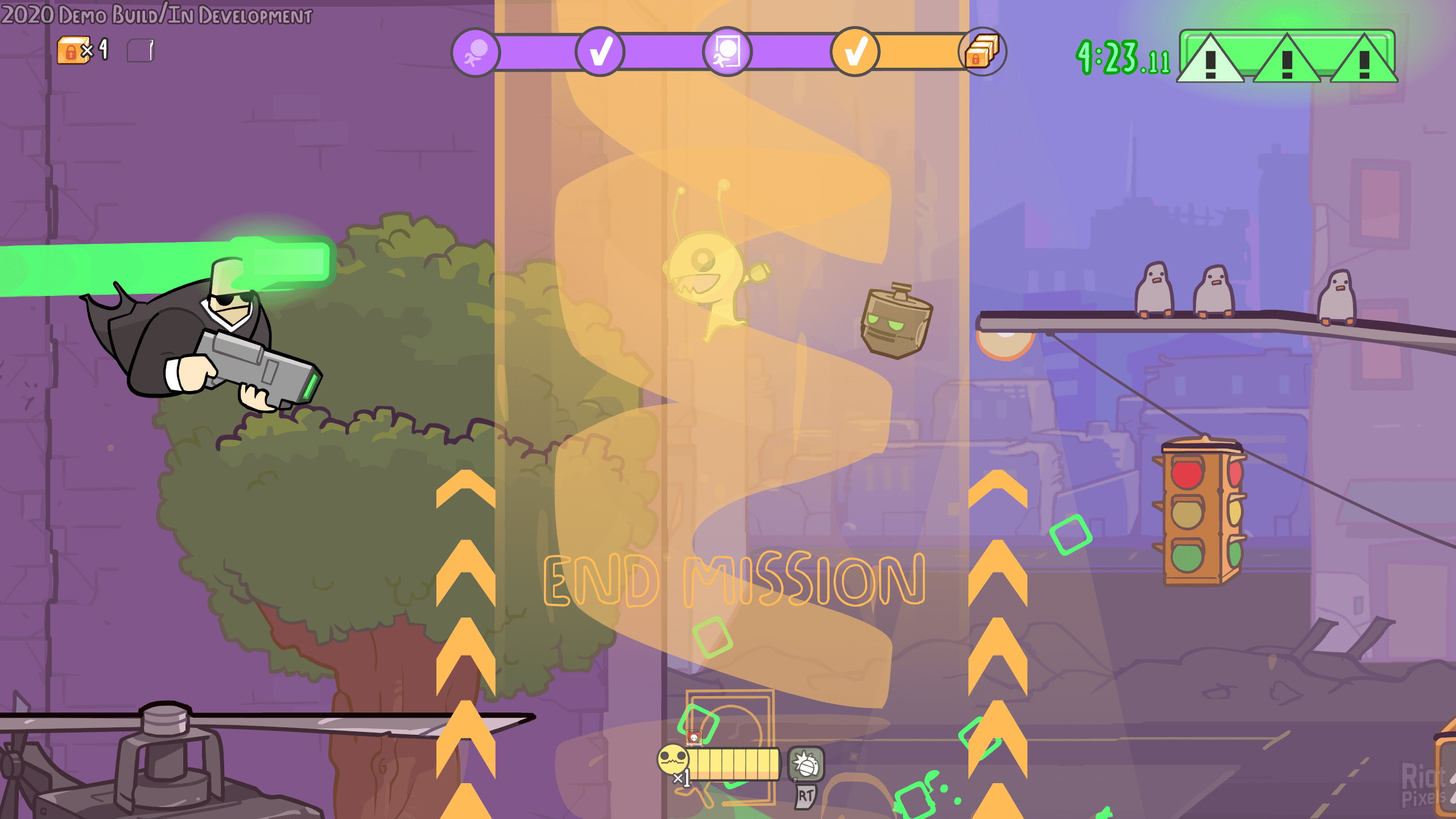 Alien Hominid Invasion screenshot 1