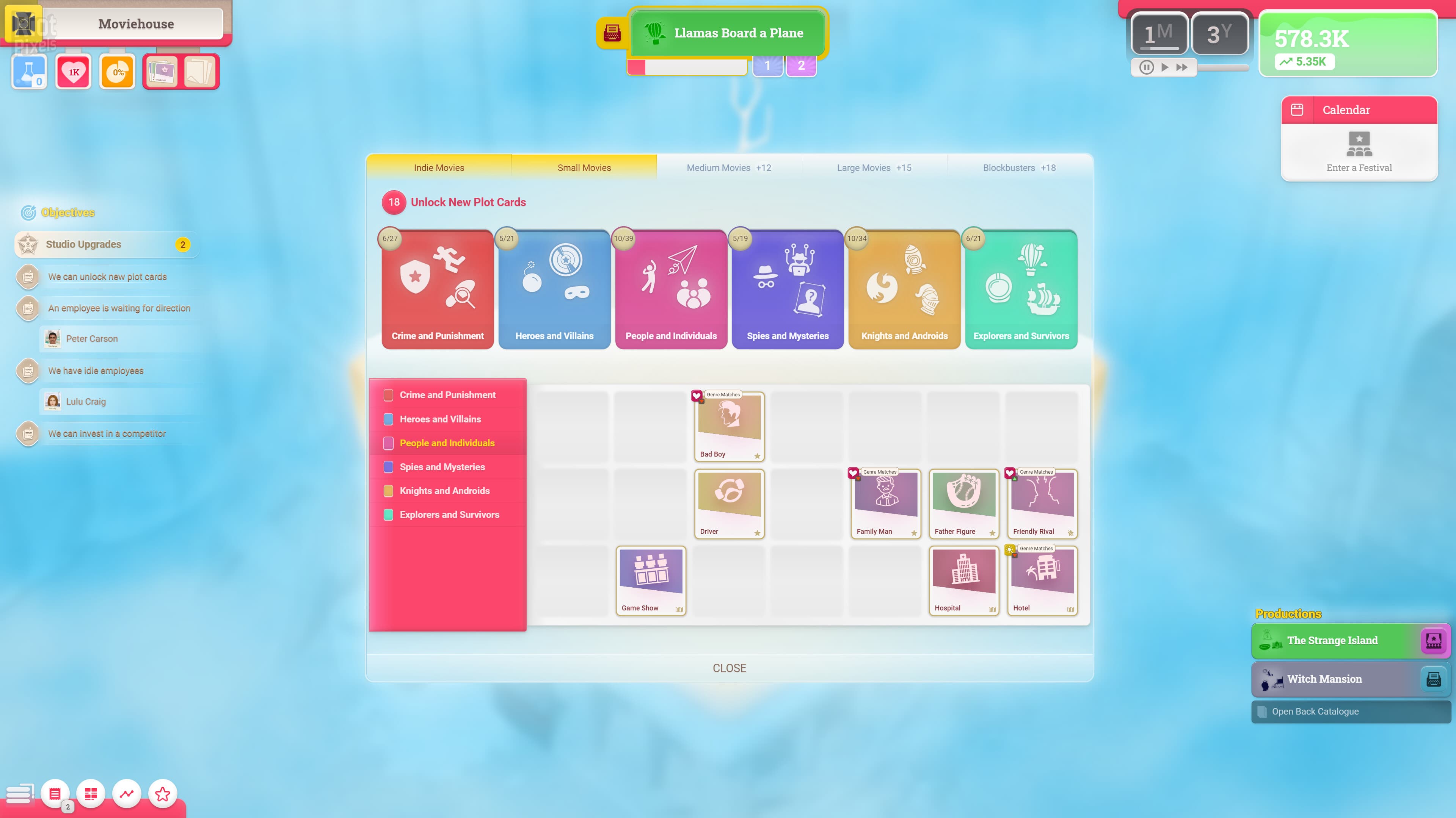 Moviehouse: The Film Studio Tycoon – v1.4.0 screenshot 5