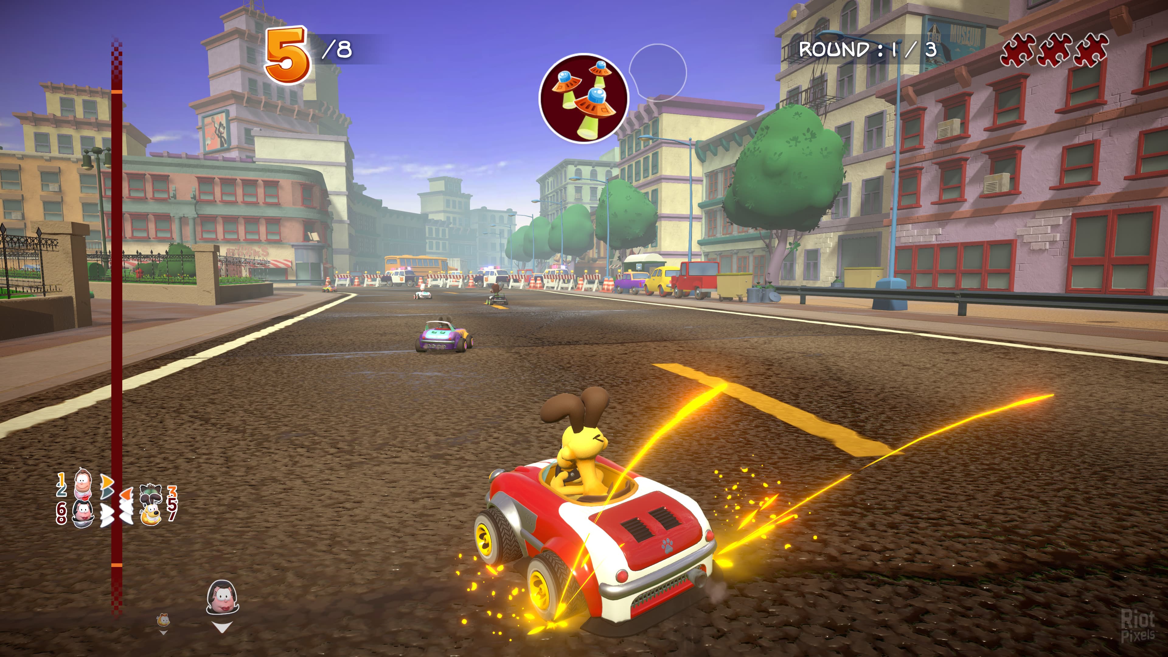 Garfield Kart: Furious Racing screenshot 1