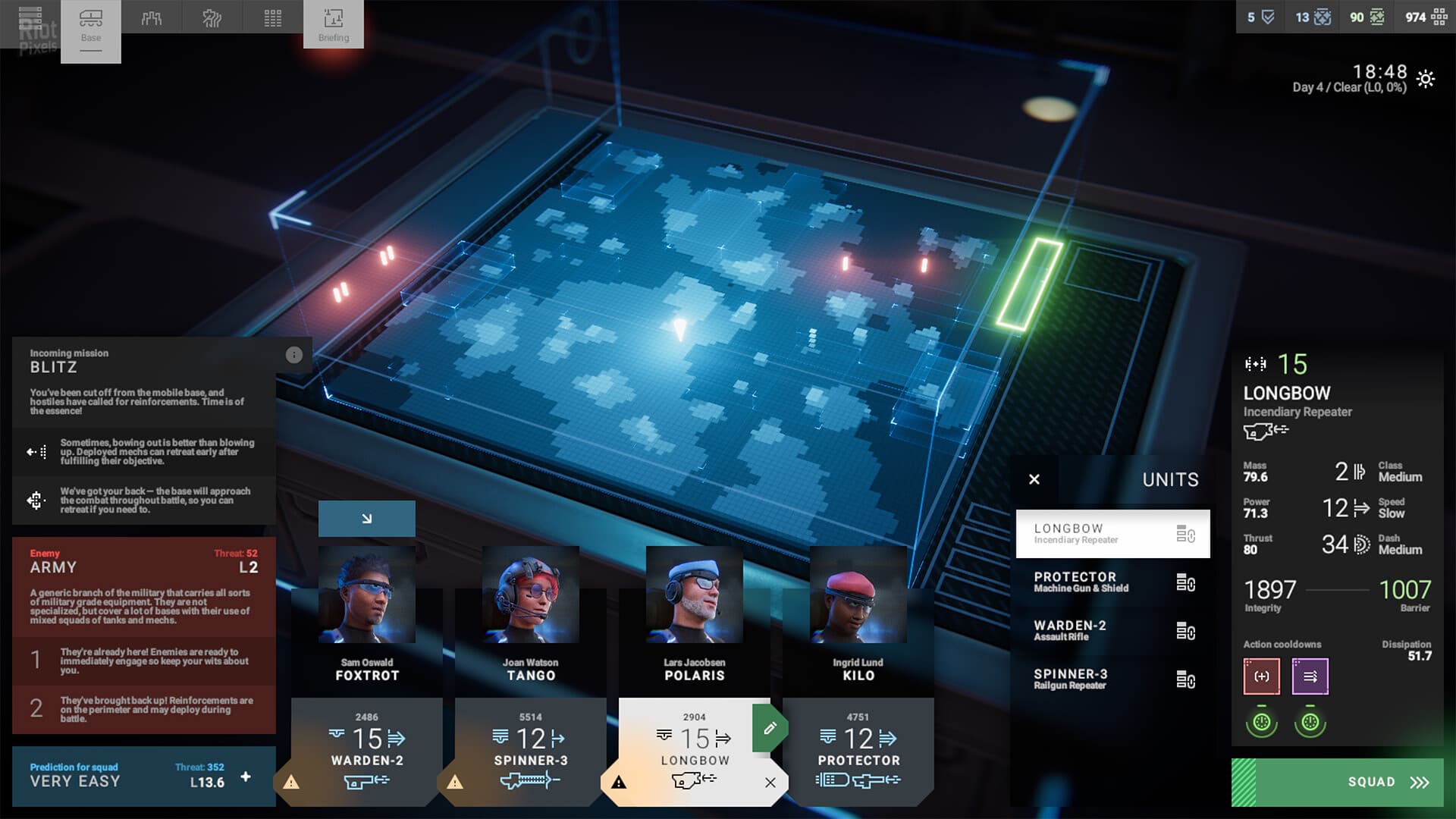 Phantom Brigade – v1.0 Release + Windows 7 Fix screenshot 2