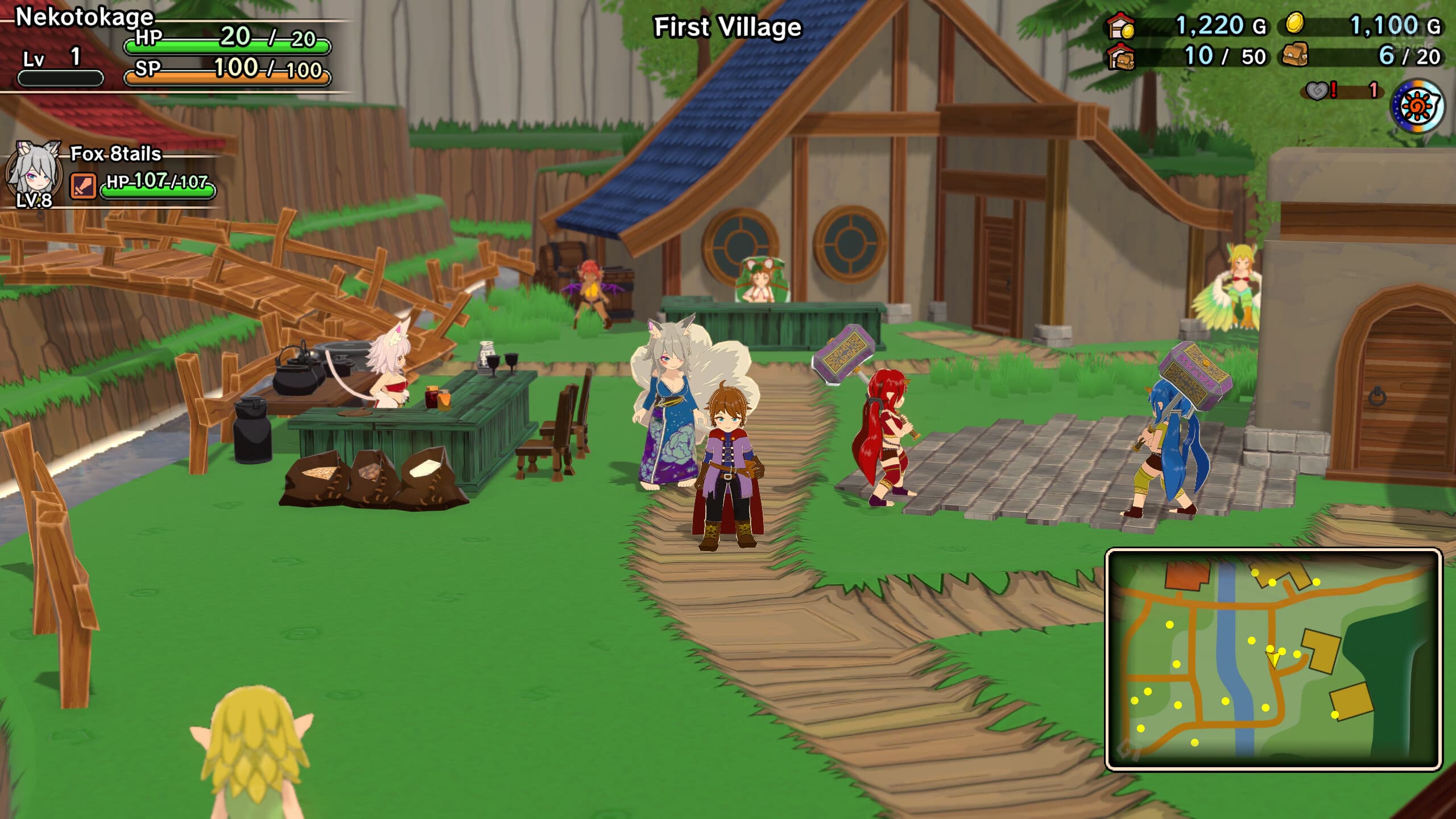 Monster Girls and the Mysterious Adventure – Remastered Edition, v1.3.14200 screenshot 3