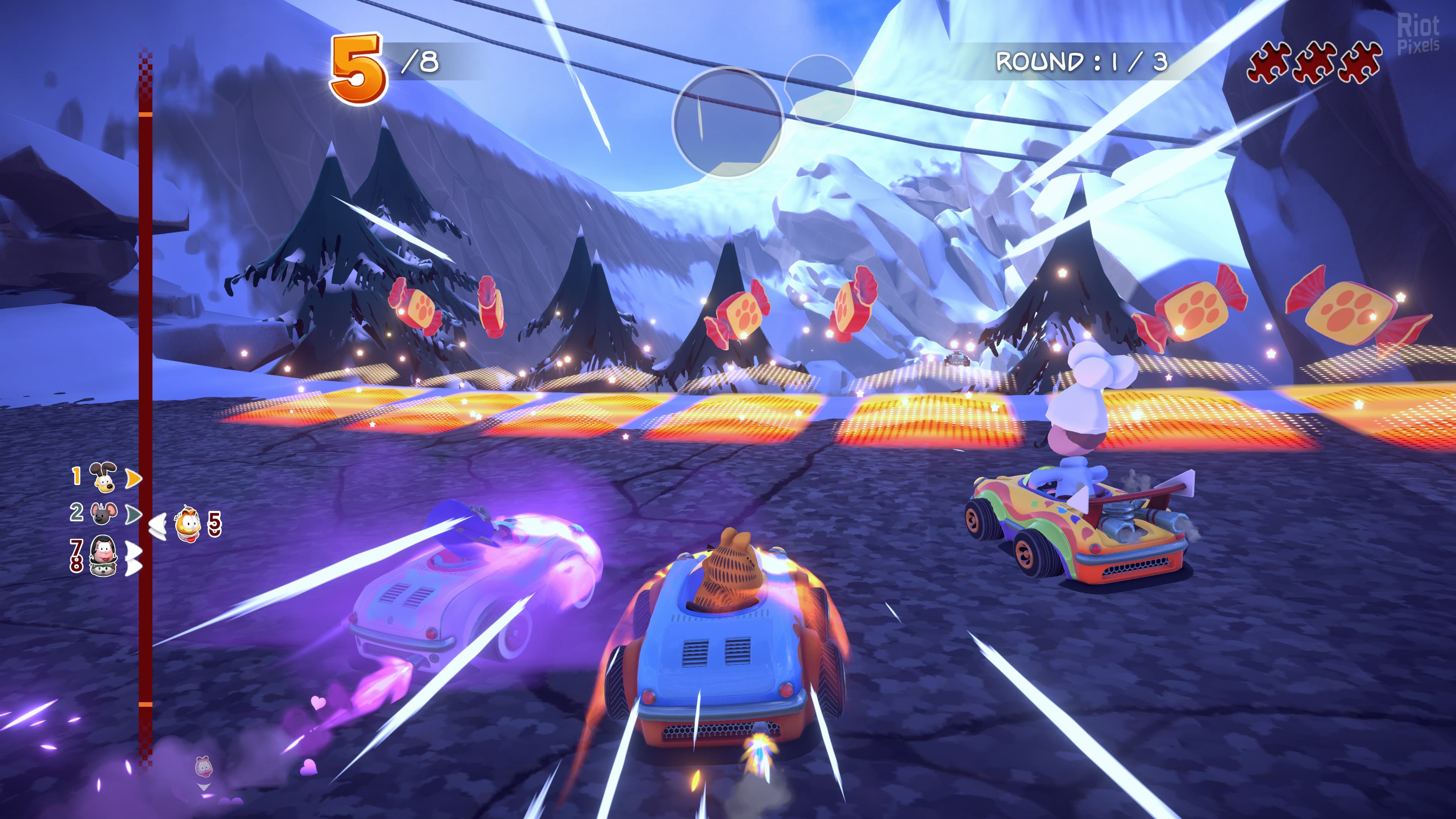 Garfield Kart: Furious Racing screenshot 2