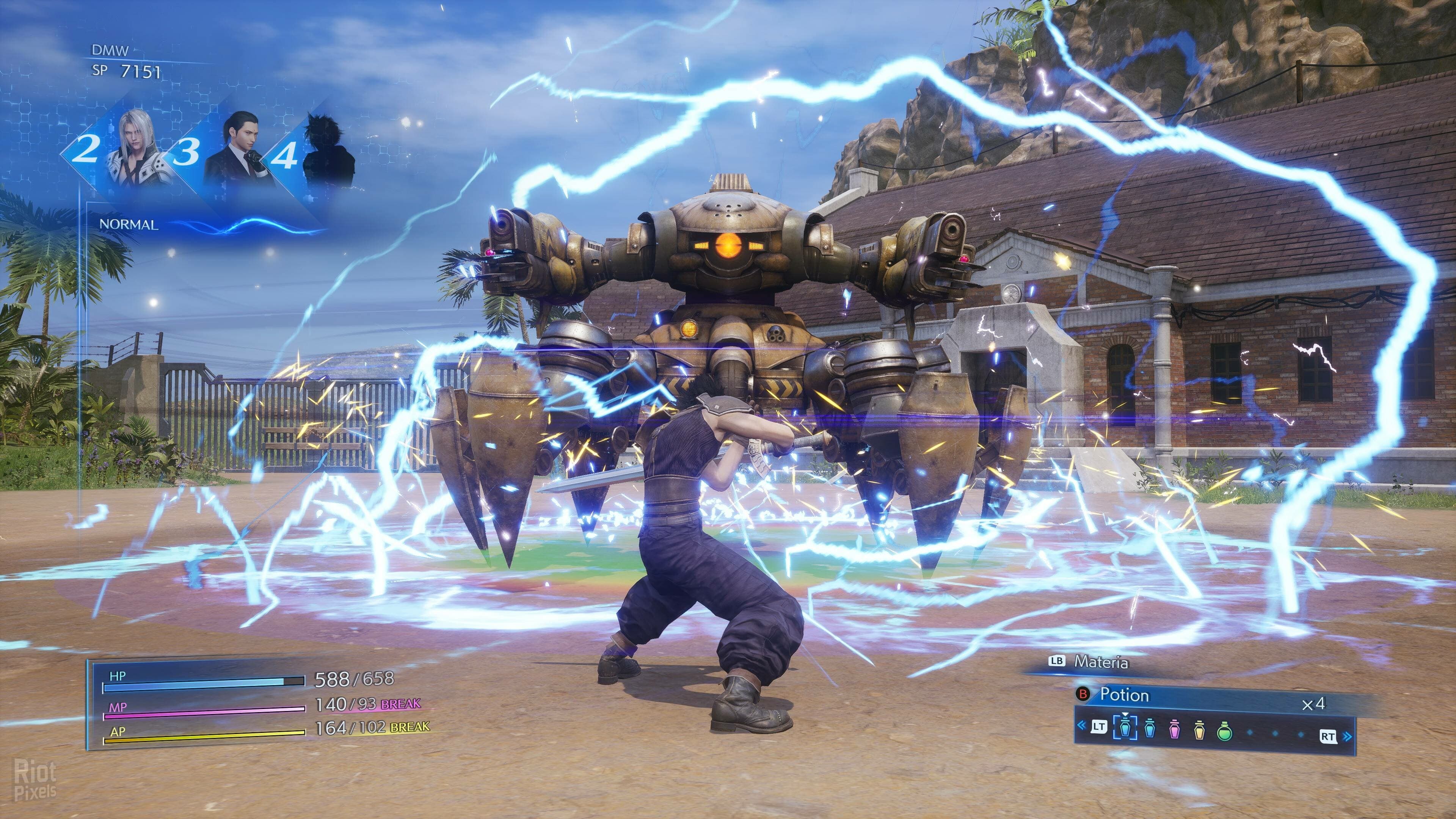 CRISIS CORE: FINAL FANTASY VII – REUNION: Digital Deluxe Edition, v1.0.3 + The Solider Materia Set DLC + Bonus Content + Windows 7 Fix screenshot 3